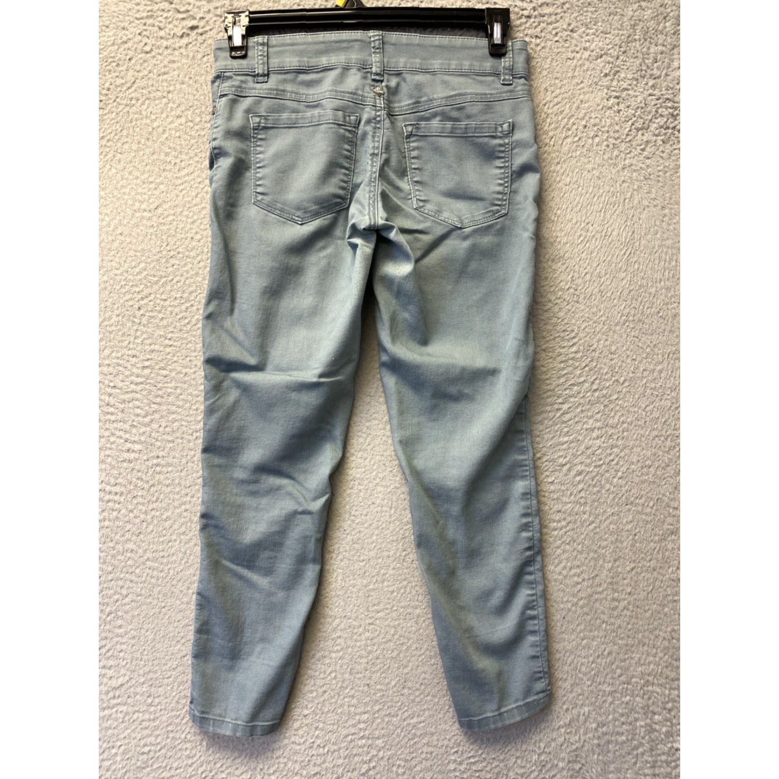 Prana VINTAGE Prana Women's Skinny Chino Pants Size 6 Low Rise Gray Casual Tapered Cotton Size 28" / US 6 / IT 42 - 6 Thumbnail