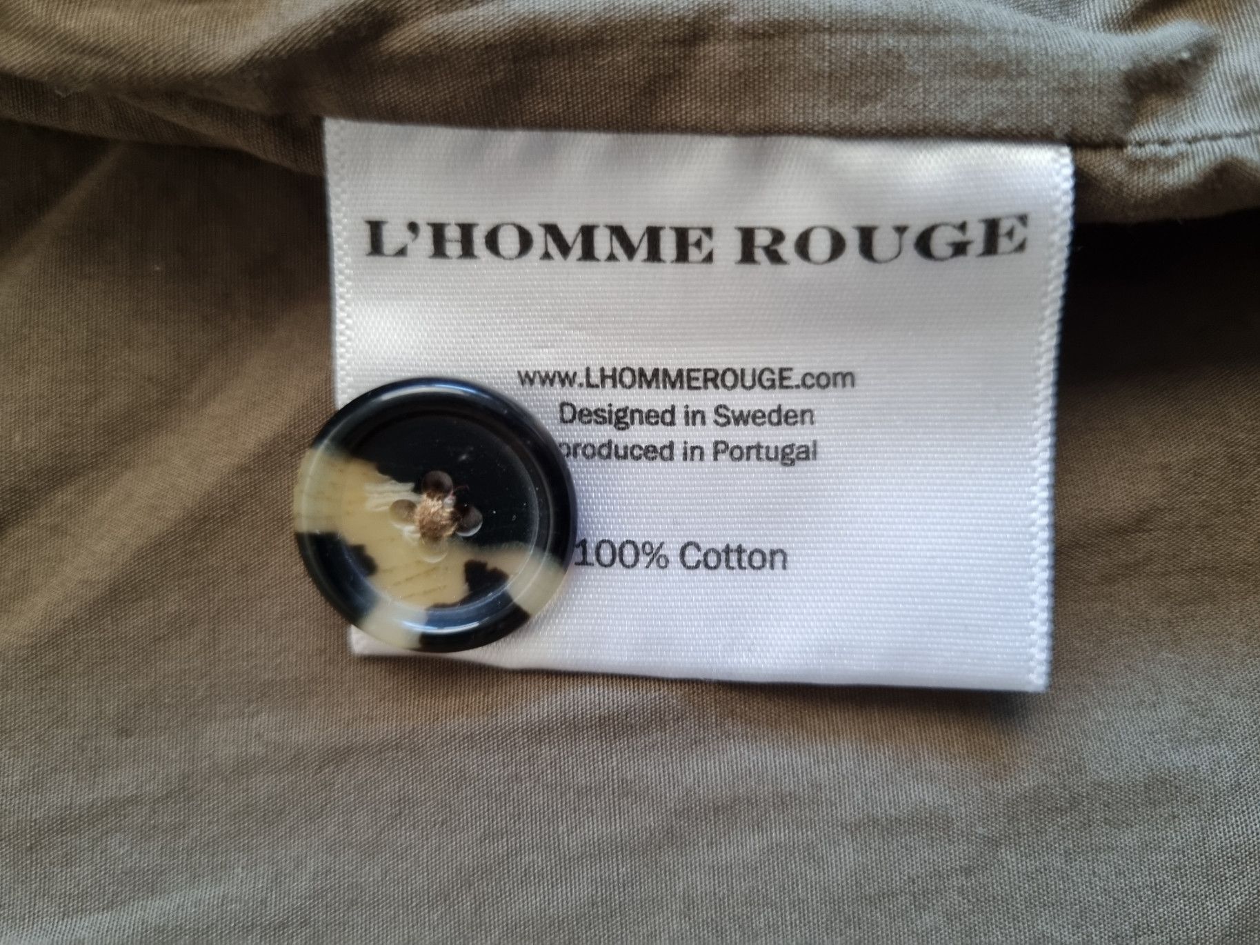 L'Homme Rouge L'Homme Rouge Lightweight Cotton Jacket Size US S / EU 44-46 / 1 - 5 Thumbnail