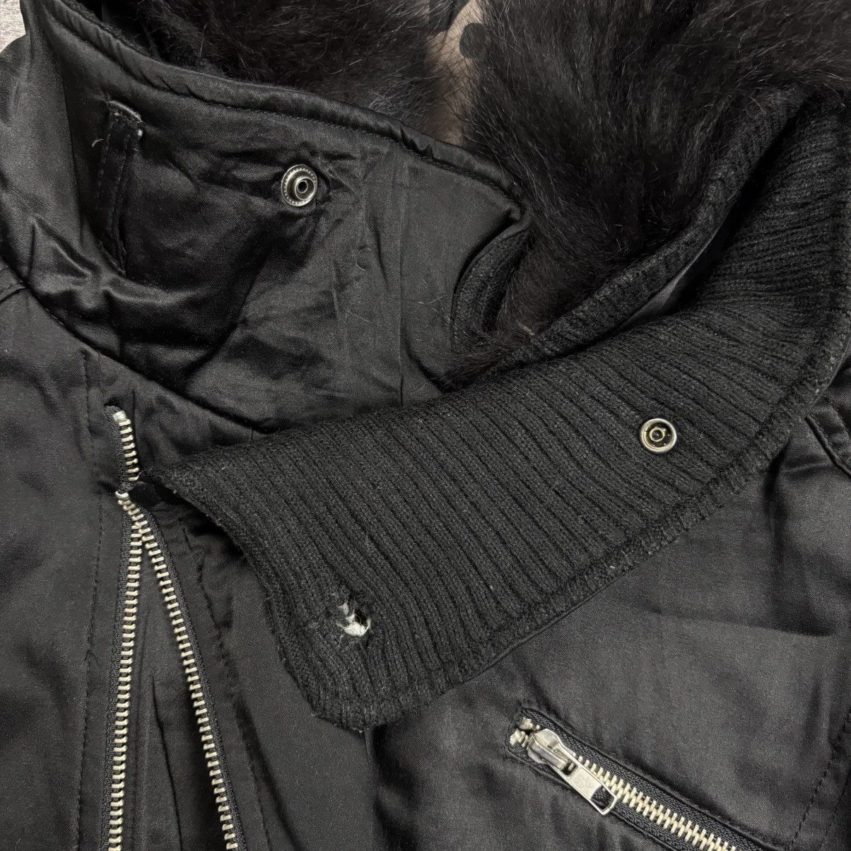 14th Addiction 2000s Maison Gilfy - Fur Hoodie Asymetric Zip Hodie Size US M / EU 48-50 / 2 - 7 Thumbnail