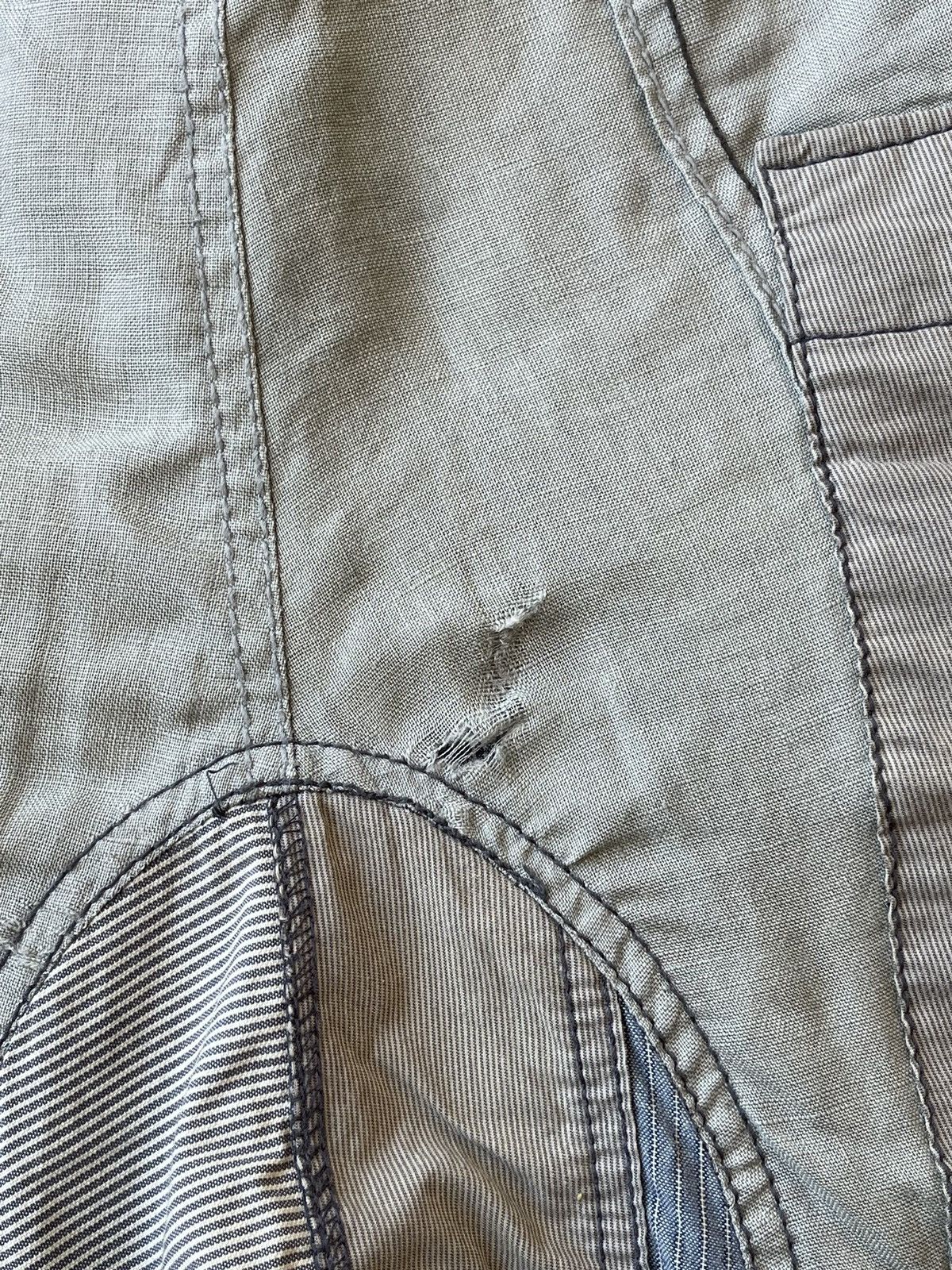 Desigual Desigual Multi-Pocket Patchwork Linen Blend Pants Size 46 Size US 38 / EU 54 - 10 Thumbnail
