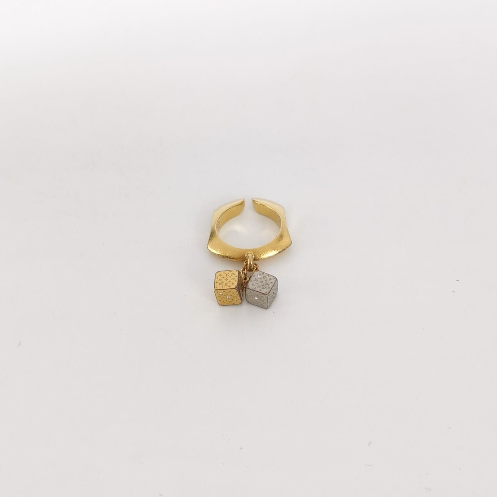 Louis Vuitton Louis Vuitton (LV) Crystal Dice Ring Size 14 -z2505 Size ONE SIZE - 2 Thumbnail