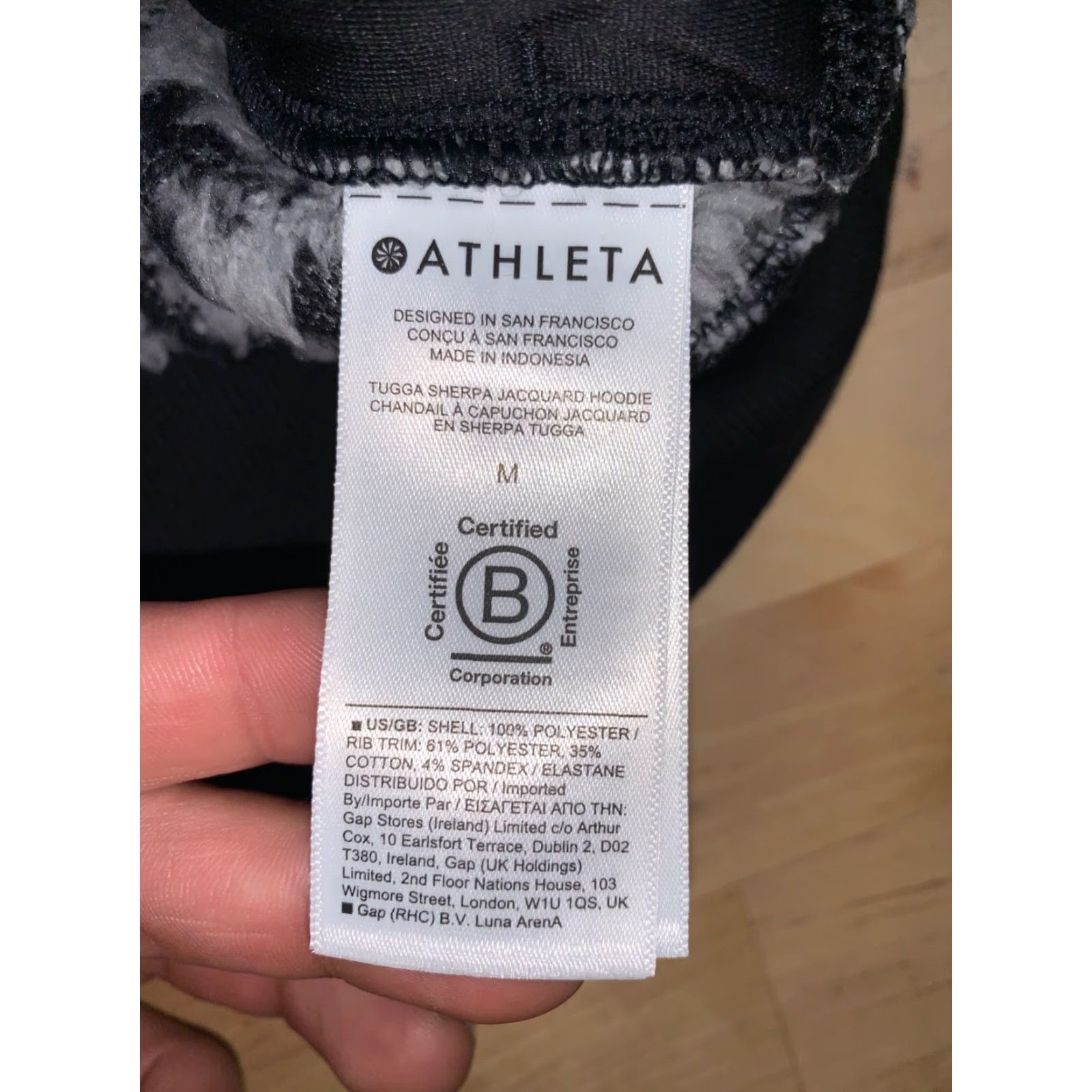 Athleta Athleta Hoodie Womens M Tugga Sherpa Jacquard Pullover Casual NWT Size M / US 6-8 / IT 42-44 - 7 Thumbnail