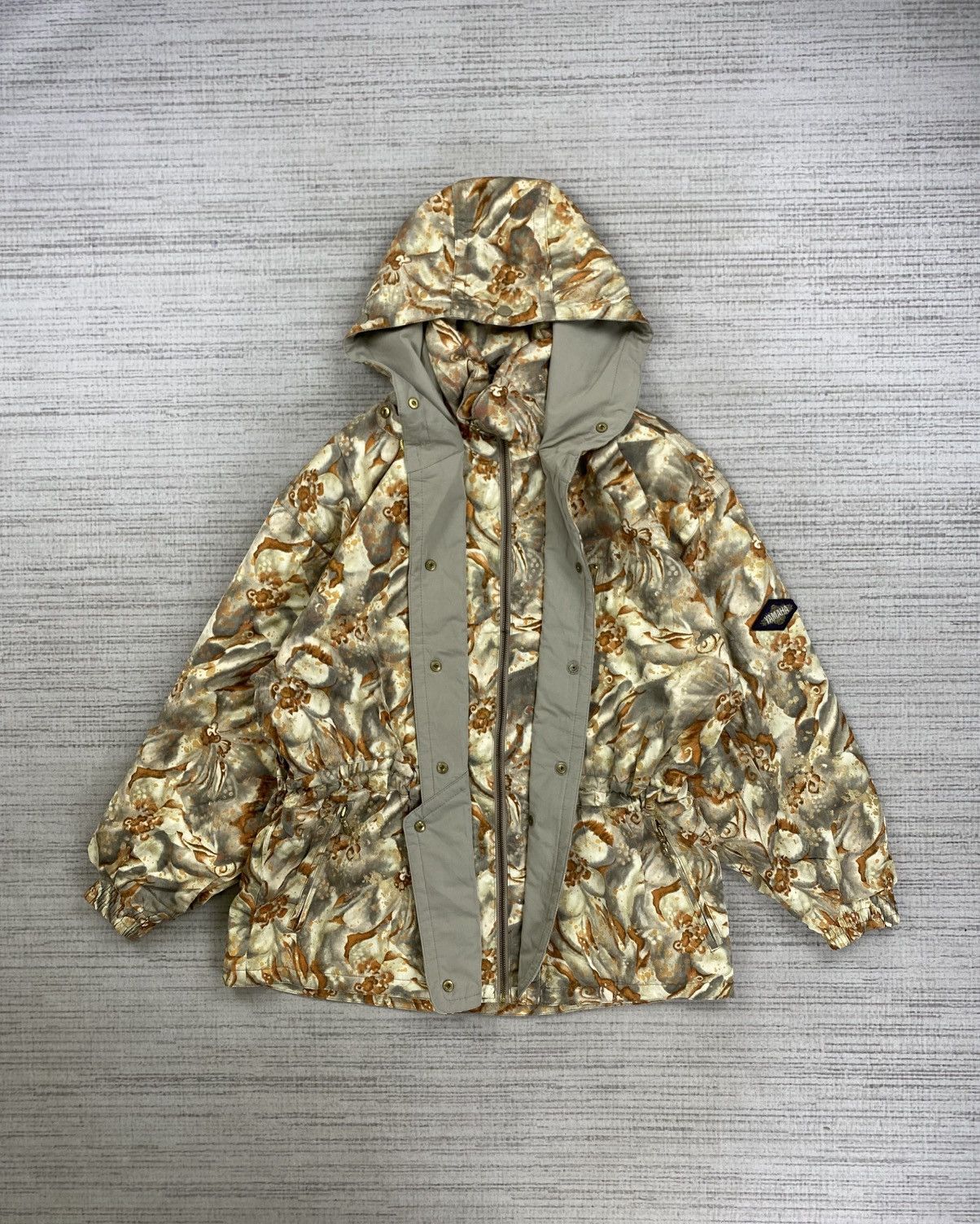Vintage × Yamaha Vintage 90s Yamaha Full Printed Ski Zipper Hodie Jacket Size L / US 10 / IT 46 - 5 Thumbnail