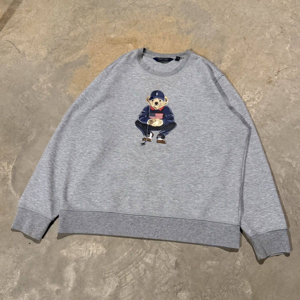 Polo Ralph Lauren Polo Ralph Lauren Golf Bear US Open Justin Thomas Crewneck Size US XL / EU 56 / 4 - 2 Thumbnail