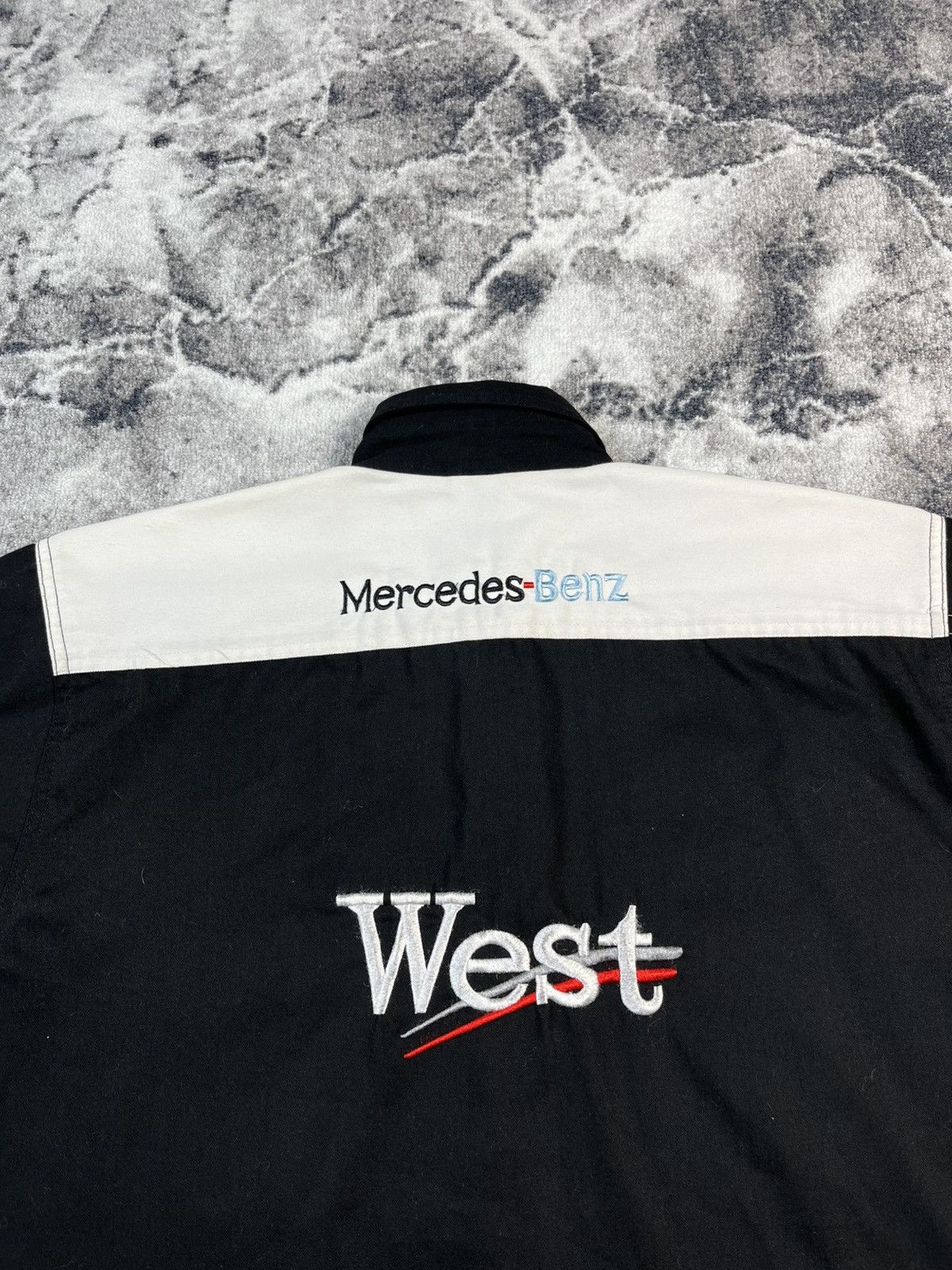 Mercedes-Benz Mercedes Benz West Racing Shirt F1 Vintage Y2K XXL Size US XXL / EU 58 / 5 - 9 Thumbnail