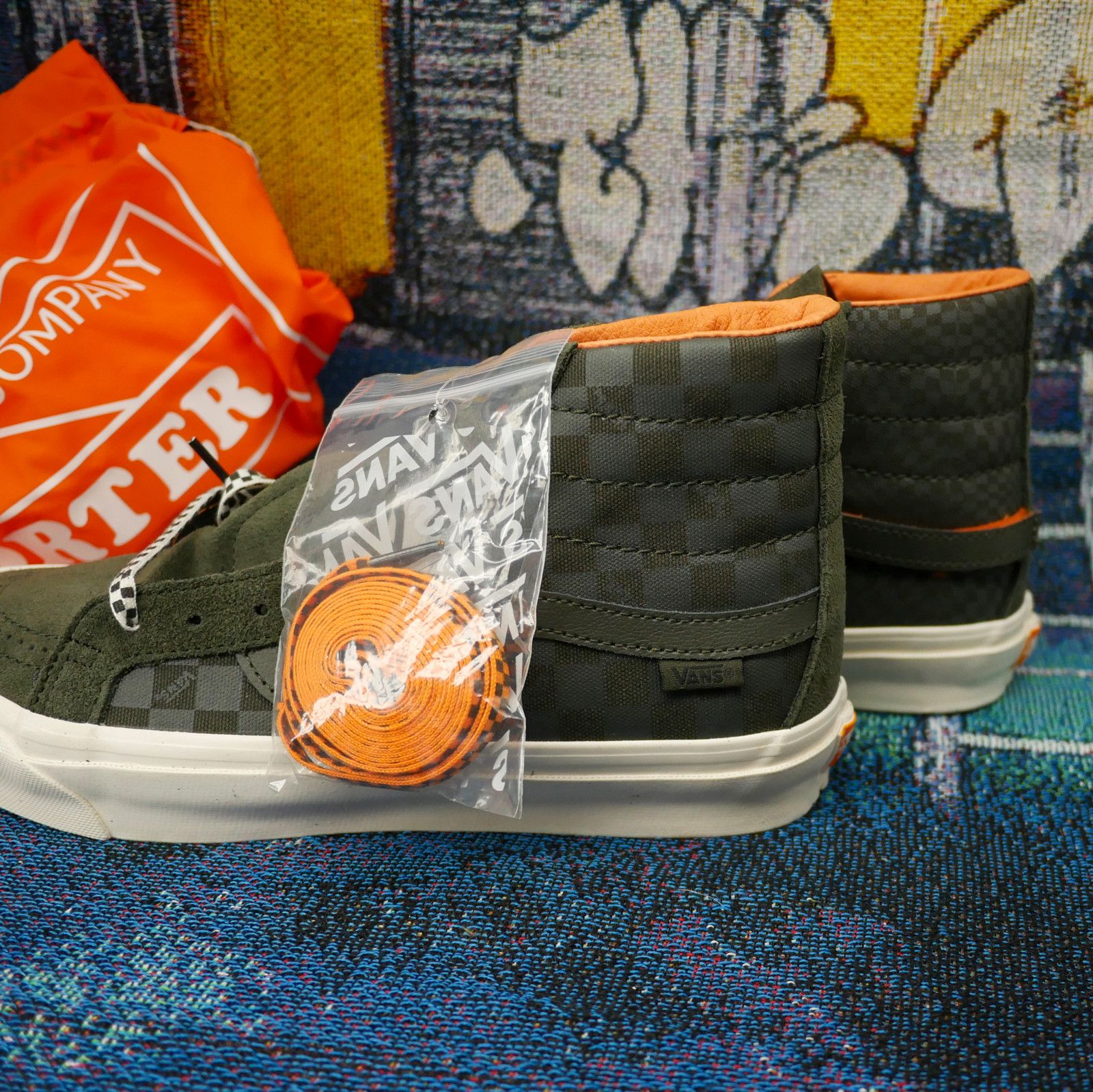 Porter × Vans Vans x Porter OG Sk8-Hi LX Size US 8.5 / EU 41-42 - 1 Thumbnail