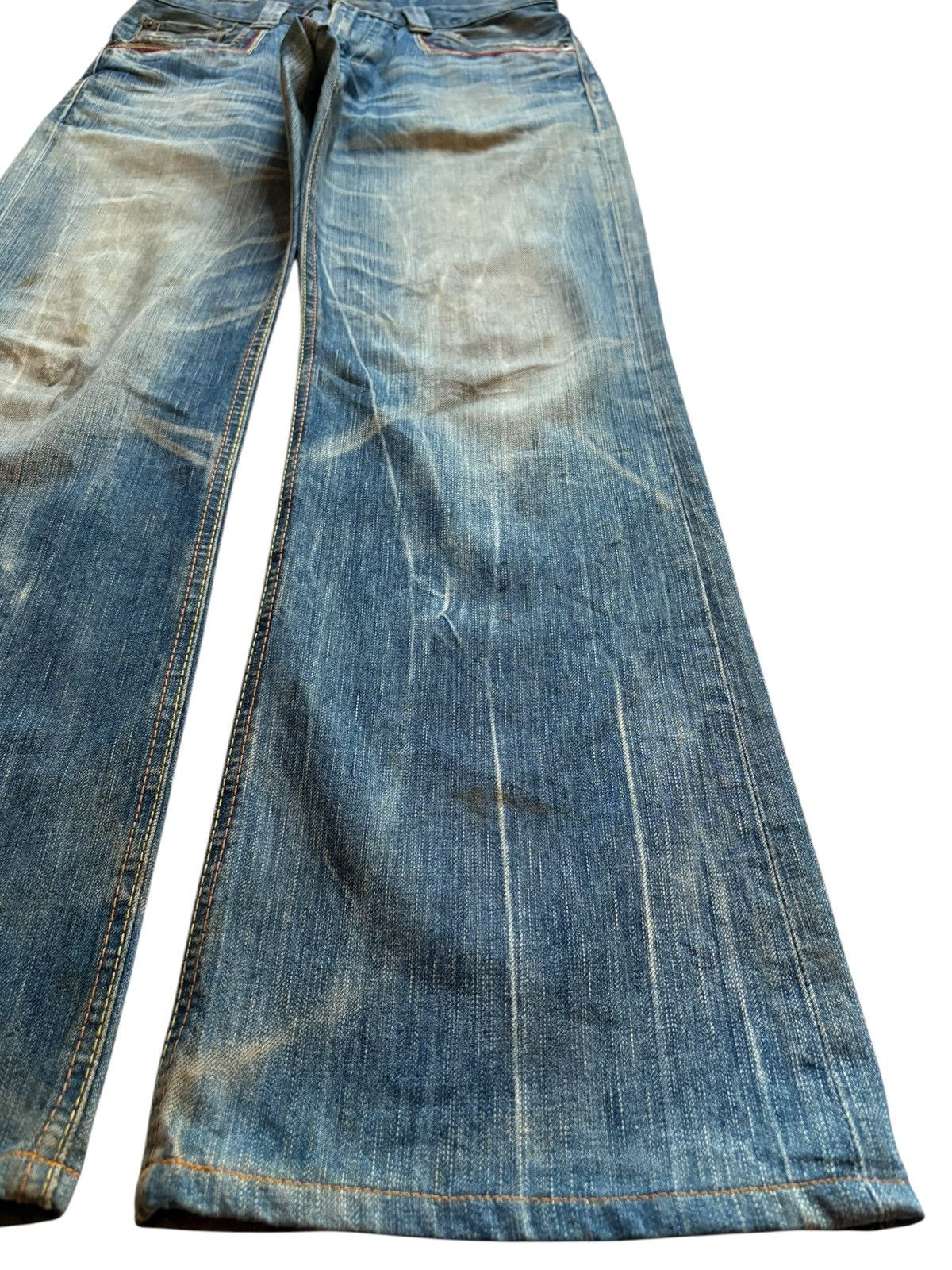 Edwin × Vintage Vintage Edwin Mud Wash Bootcut Flare Jeans Size US 31 - 7 Thumbnail
