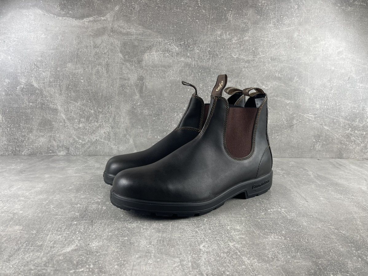 Blundstone Blundstone NWB Model 500 Chelsea Boots Black Leather Size US 12 / EU 45 - 1 Thumbnail