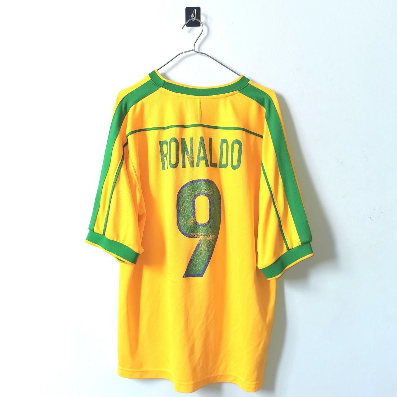 Nike Fc Brazil 1998 1999 Home Shirt Jersey Size US XL / EU 56 / 4 - 1 Thumbnail