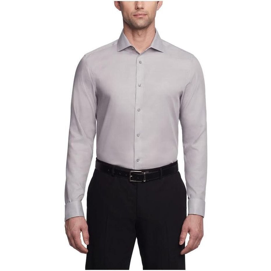 Calvin Klein NWT New Calvin Klein Mens Medium Slim Fit Collared Shirt Size US M / EU 48-50 / 2 - 1 Thumbnail