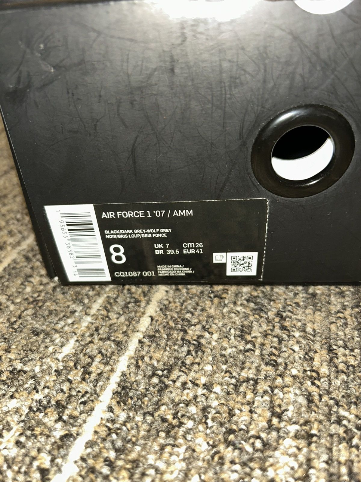 A Ma Maniere × Nike Nike Air Force one x A Ma Maniere, Sz 8 Size US 8 / EU 41 - 11 Thumbnail