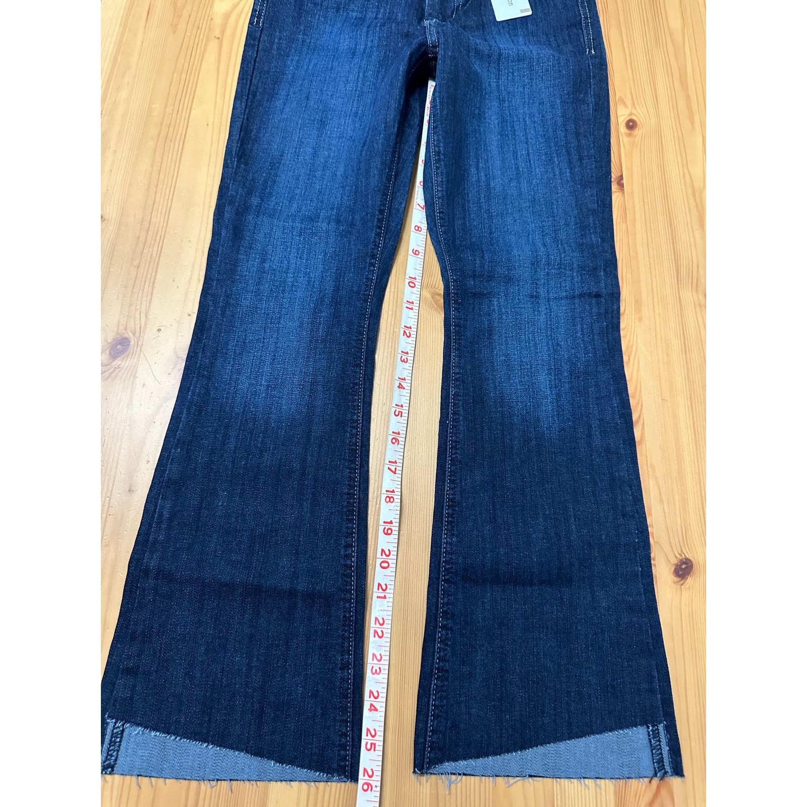 Other NWT Morrison The Starlet Mid Rise Bootcut Jeans Cropped 25 Size 25" / US 0 / IT 36 - 2 Thumbnail