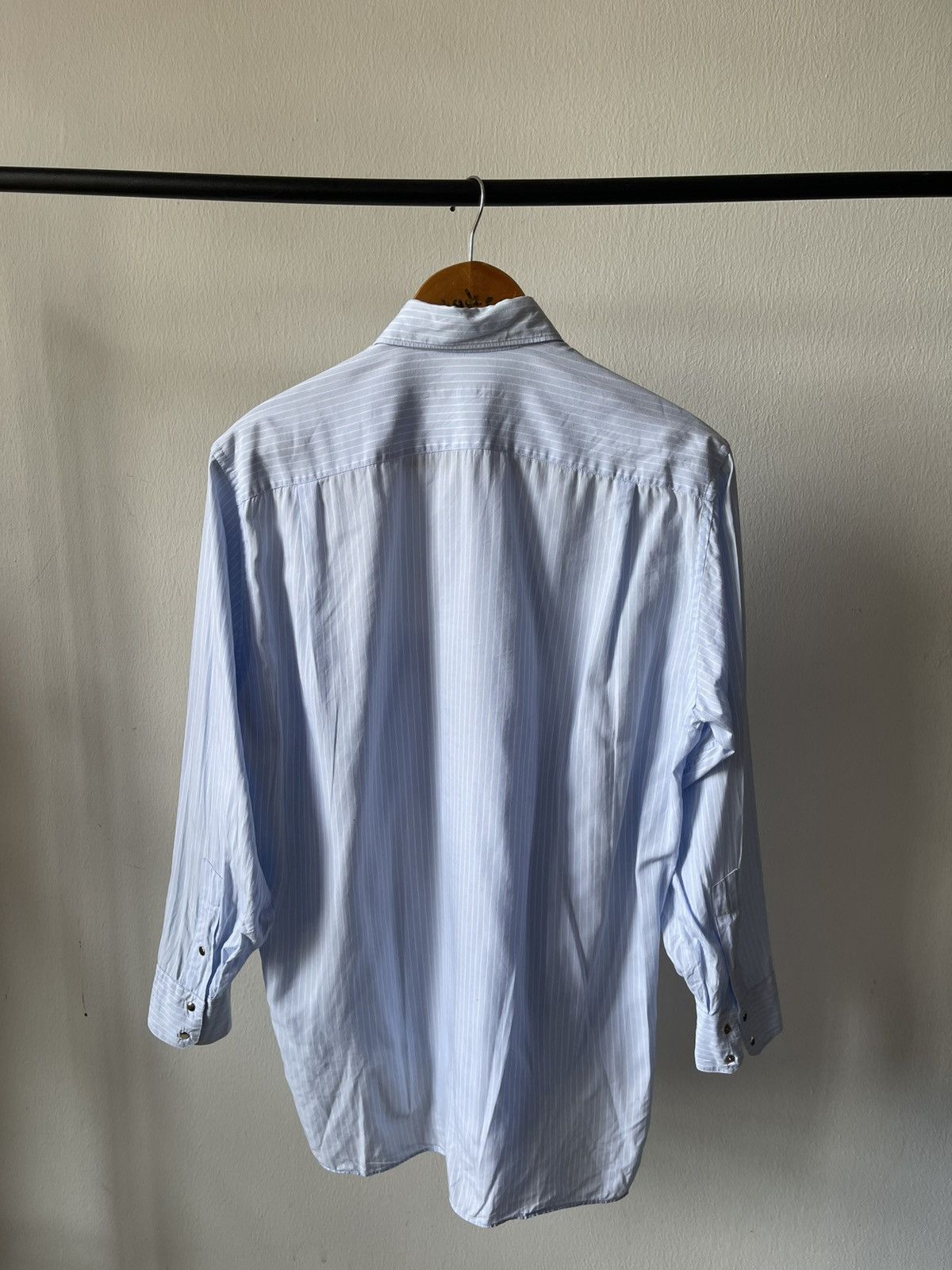 Thierry Mugler 80s Thierry Mugler Paris Stripe Shirt Size US L / EU 52-54 / 3 - 6 Thumbnail