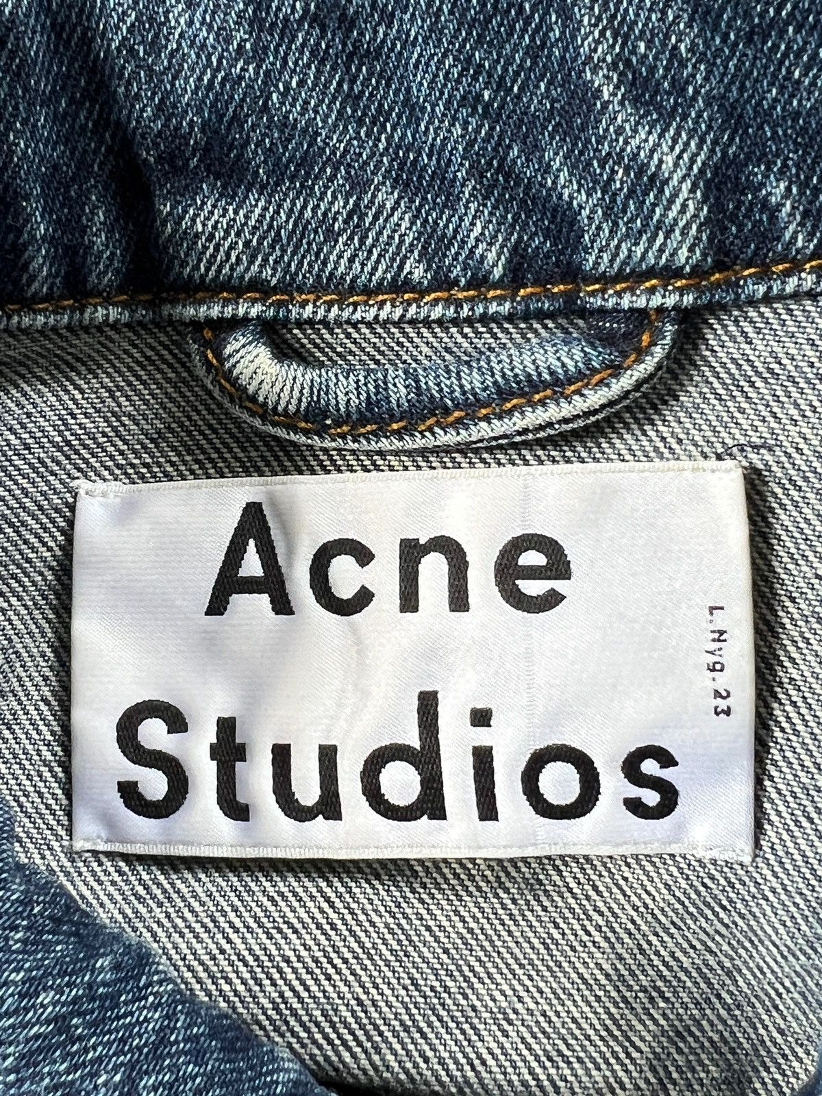 Acne Studios Acne Studios SS14 Cropped Denim Jacket Size XS / US 0-2 / IT 36-38 - 15 Thumbnail