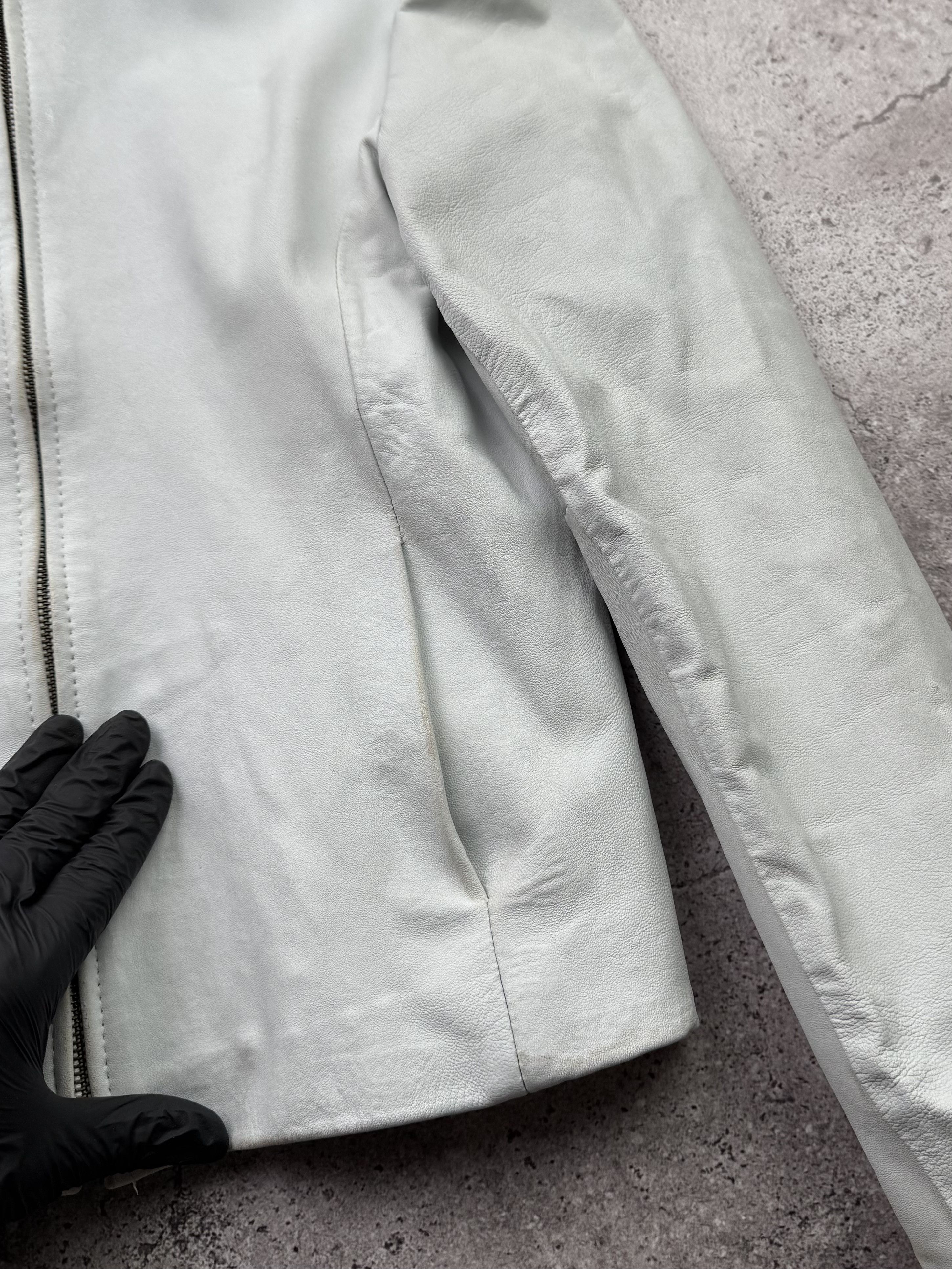 Japanese Brand Vintage Cropped Leather Jacket(V151)C647 Size M / US 6-8 / IT 42-44 - 6 Thumbnail