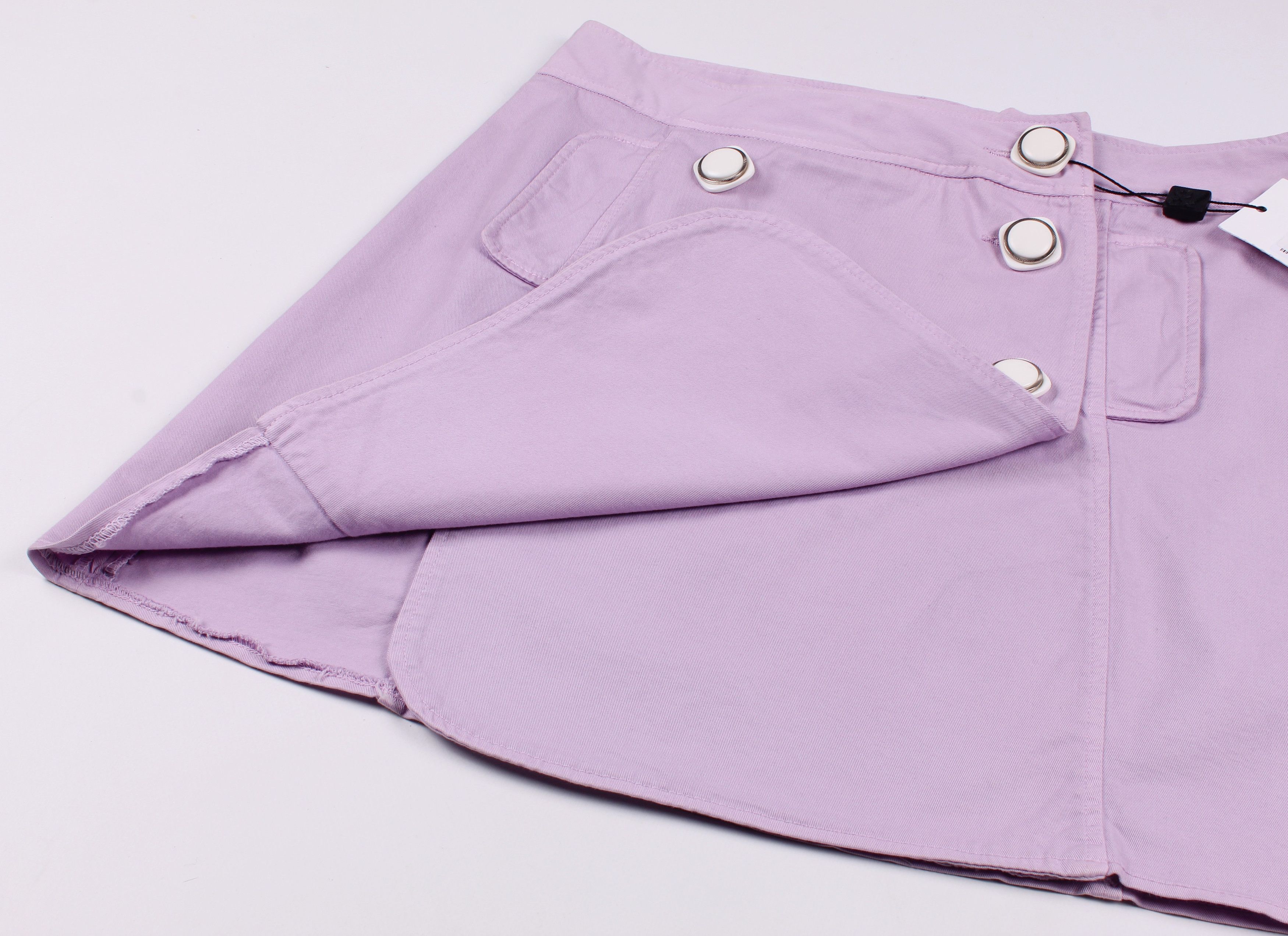 Dolce & Gabbana × Vintage Vintage Dolce & Gabbana Garment Dyed Wrap Mini Skirt Size 32" / US 10 / IT 46 - 3 Thumbnail