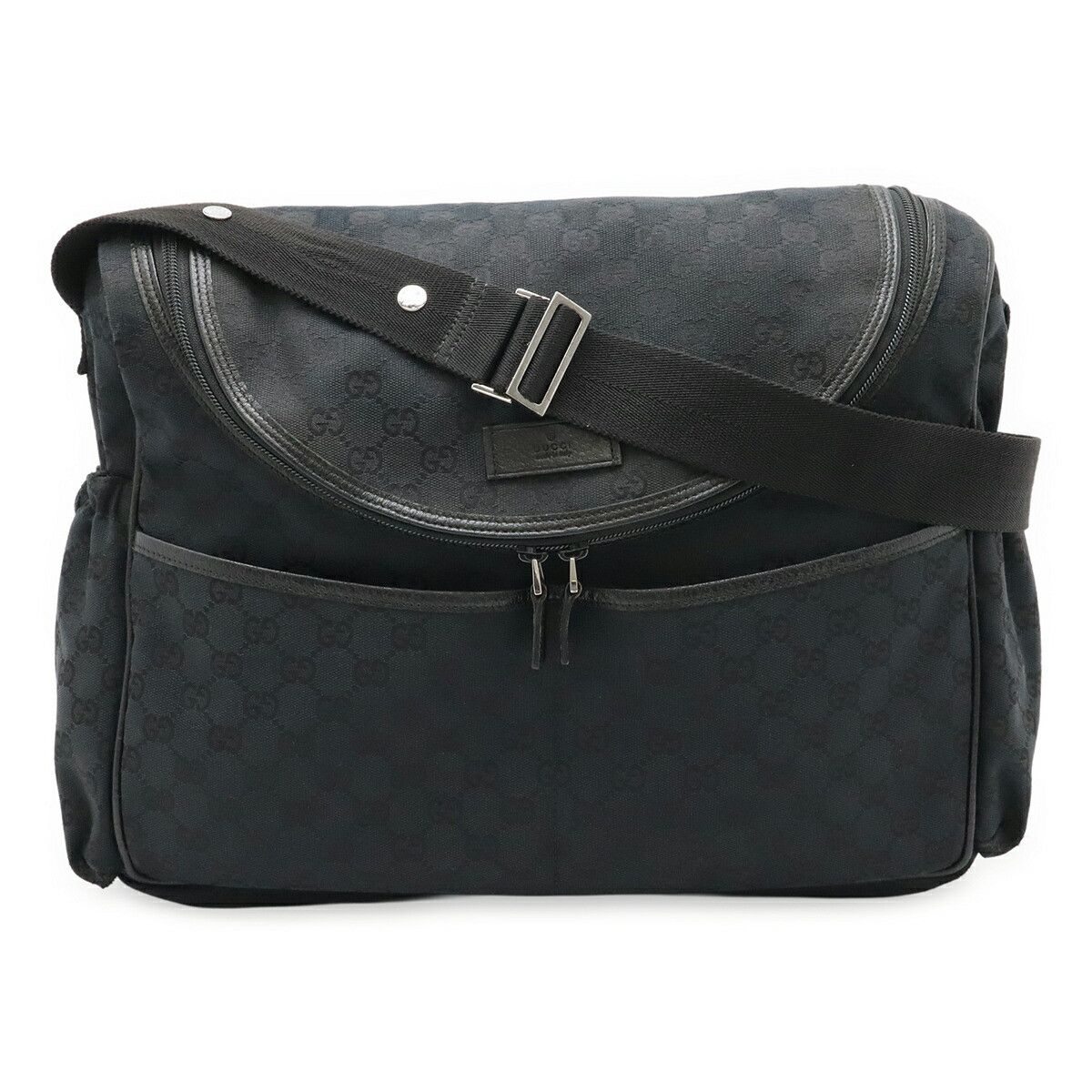 Gucci Gucci Gucci GG Canvas Leather 2way Shoulder Bag Canvas Shoulder Bag 123326 DUTY FREE for USA Size ONE SIZE - 1 Thumbnail