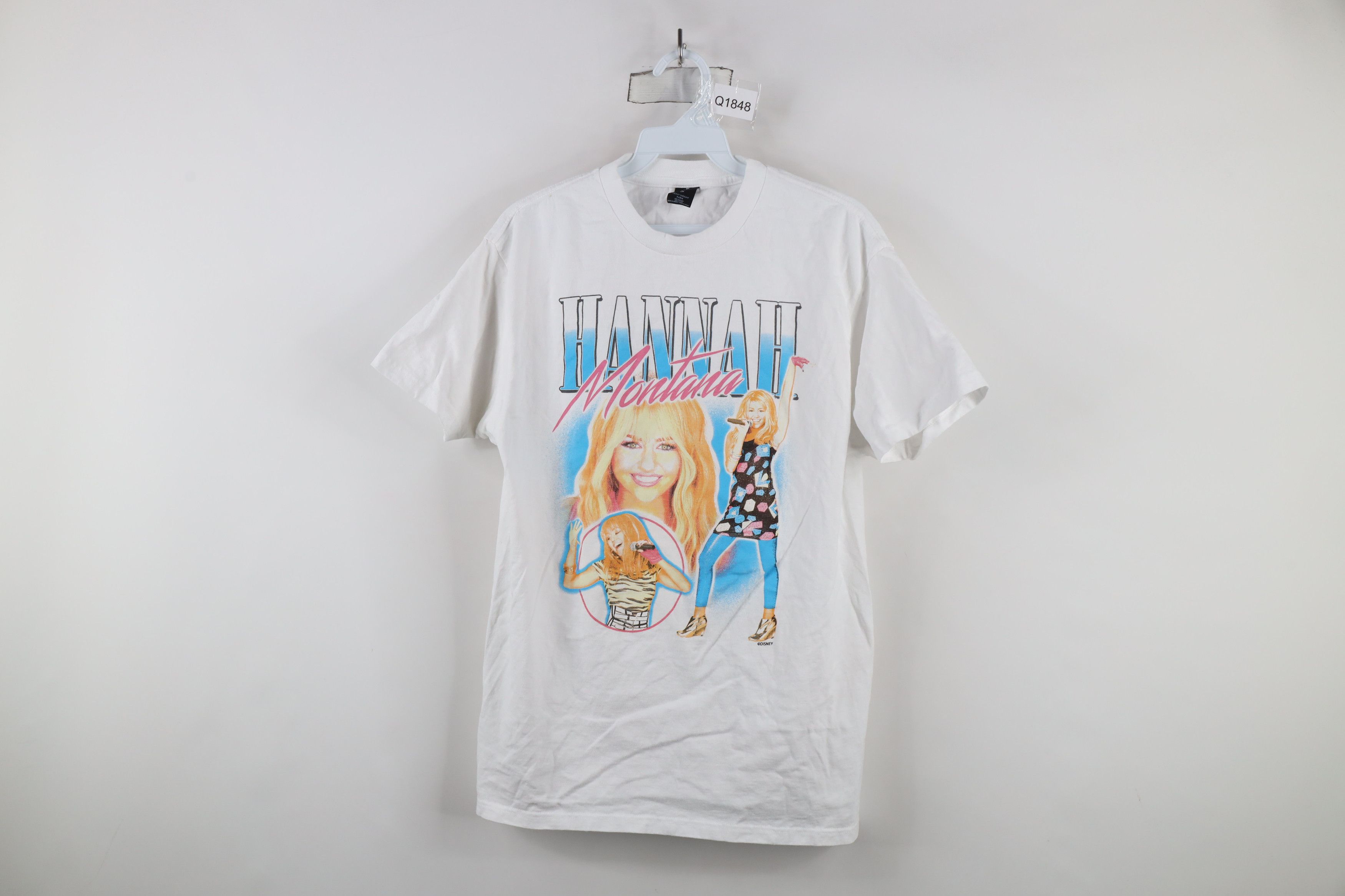 Vintage Vintage Y2K Miley Cyrus Hannah Montana T-Shirt White Size M / US 6-8 / IT 42-44 - 1 Thumbnail