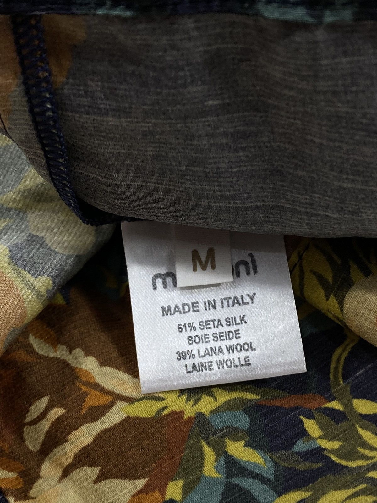Other Momoni Italy Wool Silk Flowers Midi Dress With Pockets Size M / US 6-8 / IT 42-44 - 11 Thumbnail