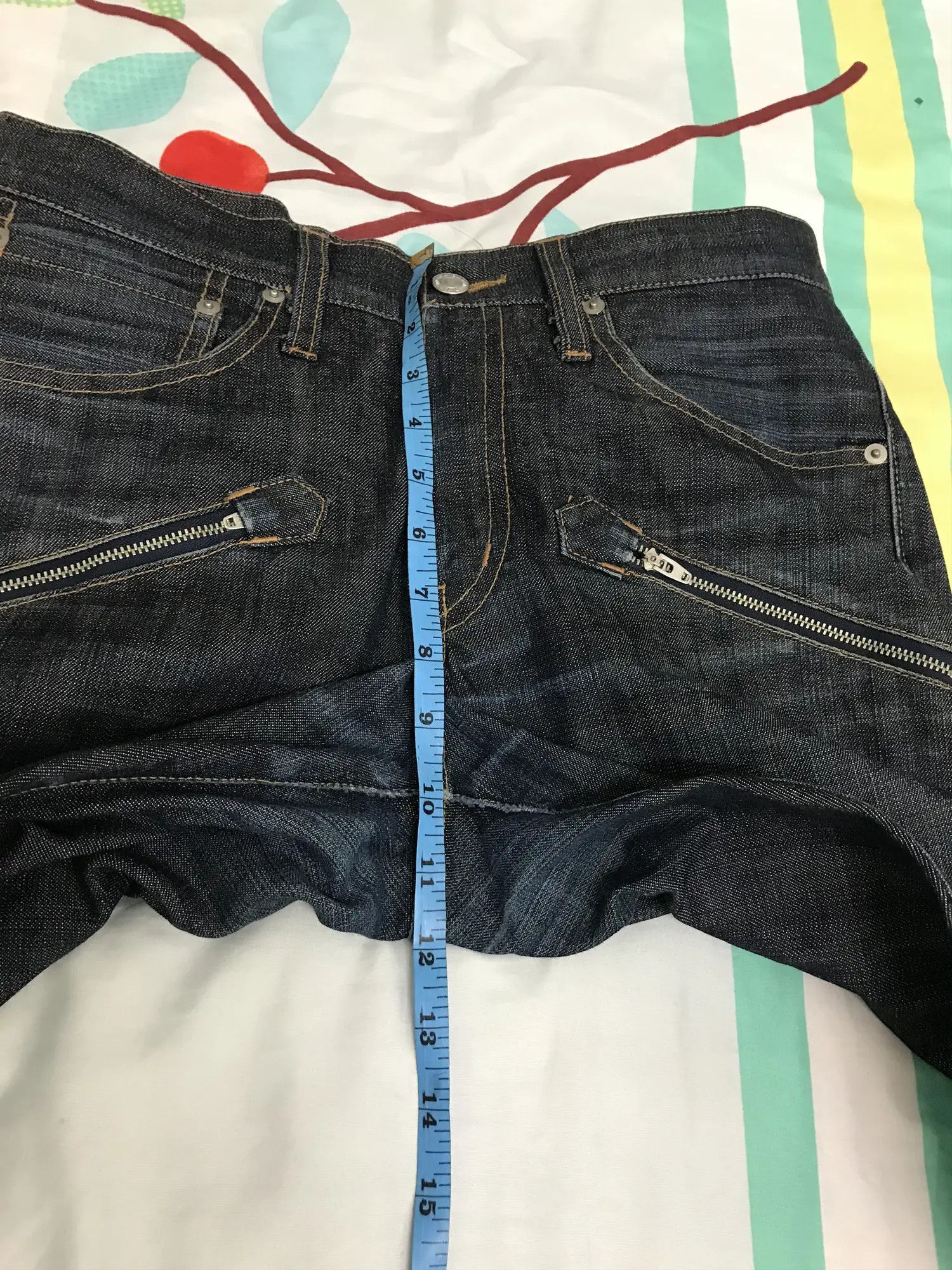 Issey Miyake Issey Miyake Zucca Zipper Denim Size US 30 / EU 46 - 6 Thumbnail