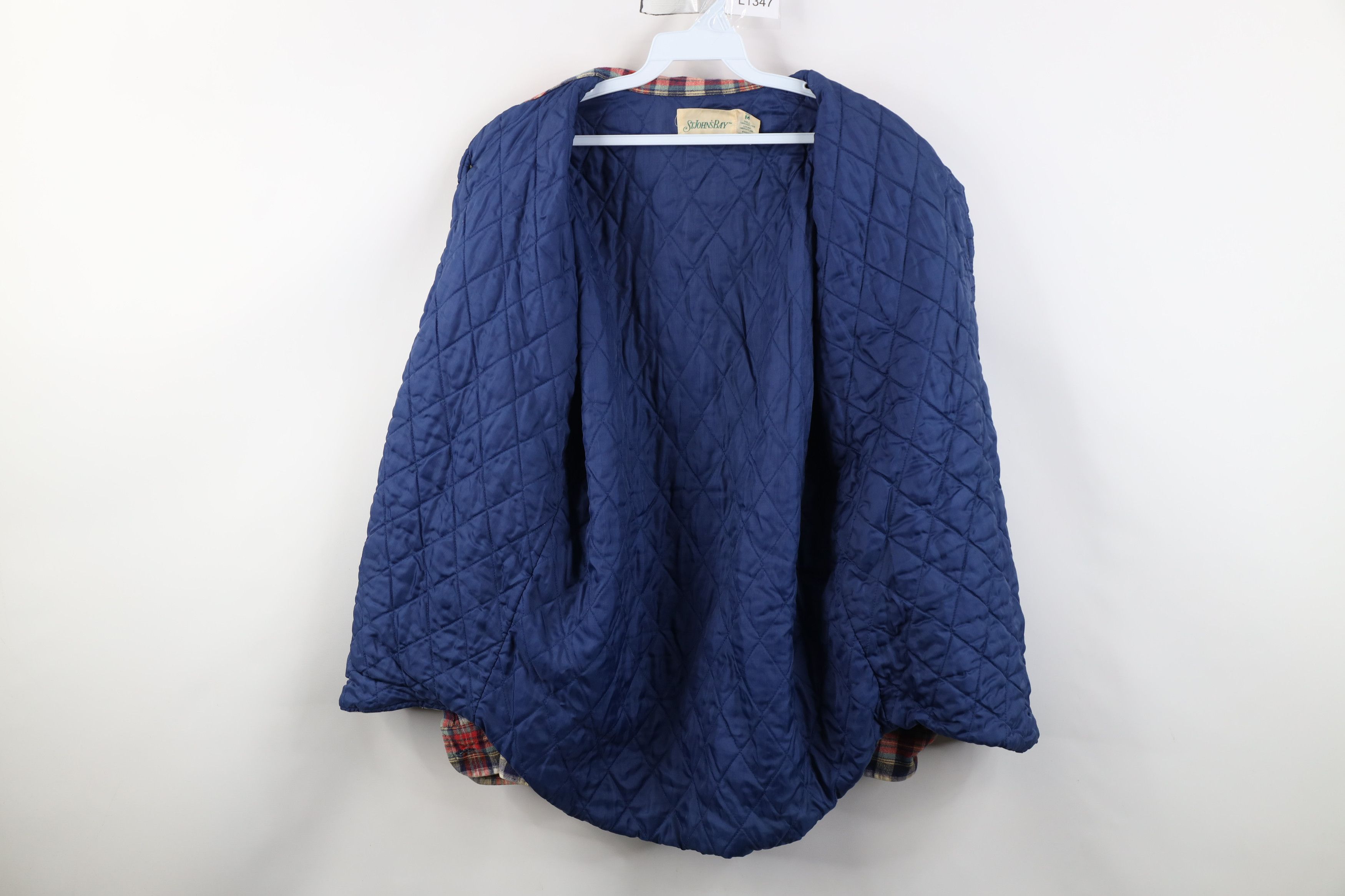 Vintage Vintage 70s Streetwear Quilted Flannel Shirt Jacket Jac Size US M / EU 48-50 / 2 - 11 Thumbnail