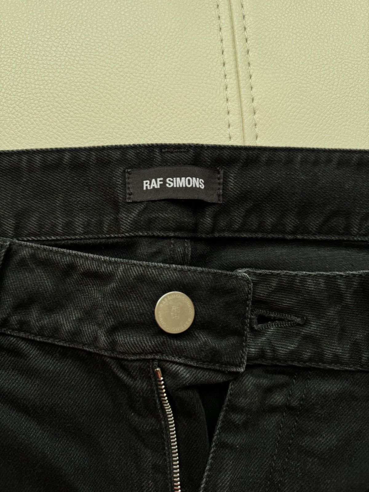 Raf Simons Raf Simons Denim “RS LOGO” Size US 30 / EU 46 - 3 Thumbnail