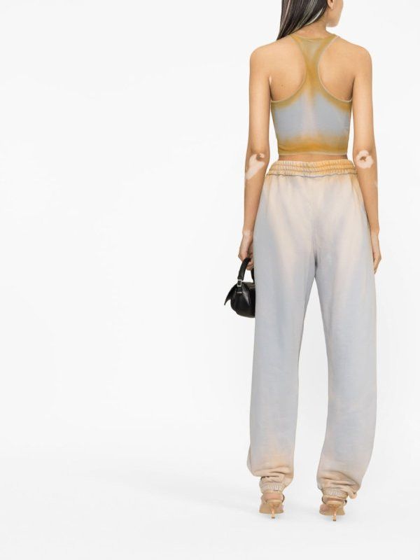 Off-White o1y1125 Jogger in Sky Blue/Beige Size 30" / US 8 / IT 44 - 4 Thumbnail