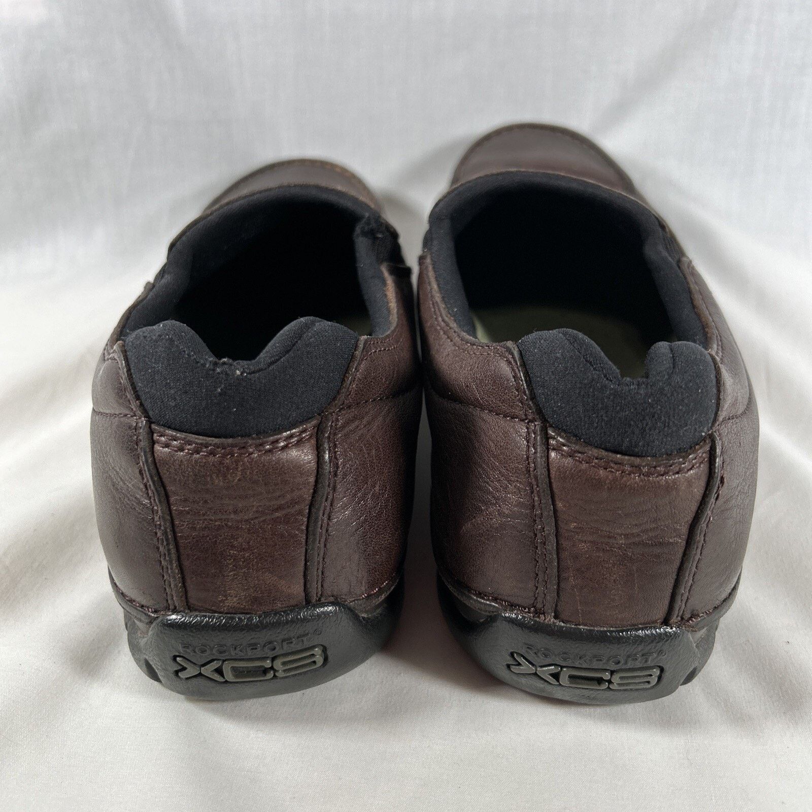 Rockport Rockport XCS Men Brown Leather Casual Slip On Shoes Size 10M Size US 10 / EU 43 - 6 Thumbnail