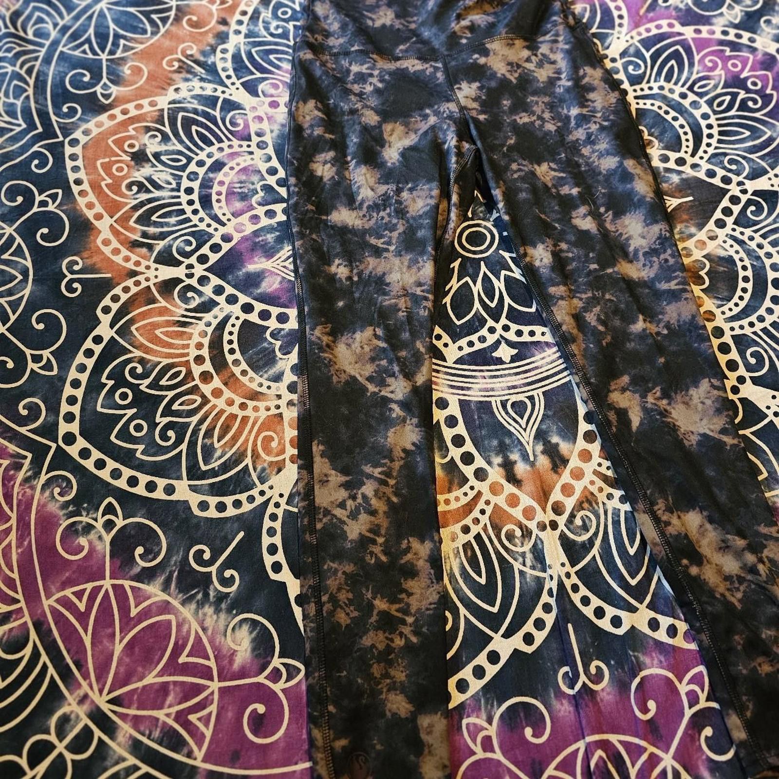 Designer Gloria Vanderbilt Women's Legging NWT Tie-Dye Size 32" / US 10 / IT 46 - 2 Thumbnail