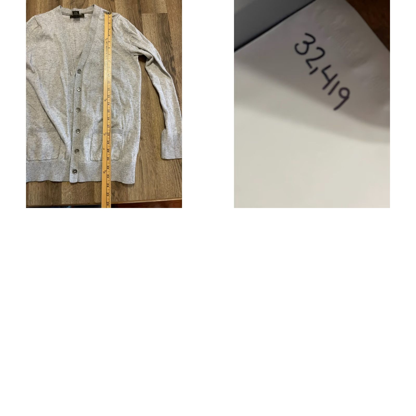 Eddie Bauer Eddie Bauer Cardigan Sweater, Women's Size M, Gray, Button Pockets, Regular Fit Size M / US 6-8 / IT 42-44 - 8 Thumbnail