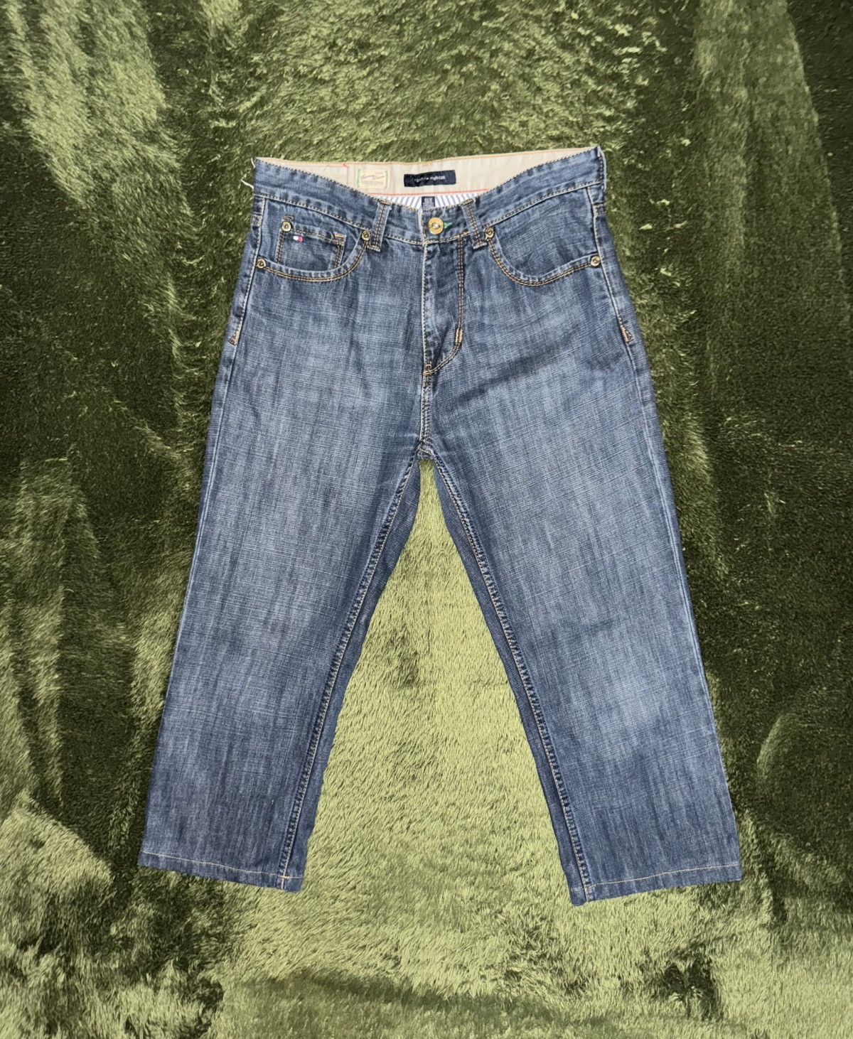 Tommy Hilfiger [W30/L32] Tommy Hilfiger USA Premium Cropped Denim Pants Size US 30 / EU 46 - 1 Thumbnail