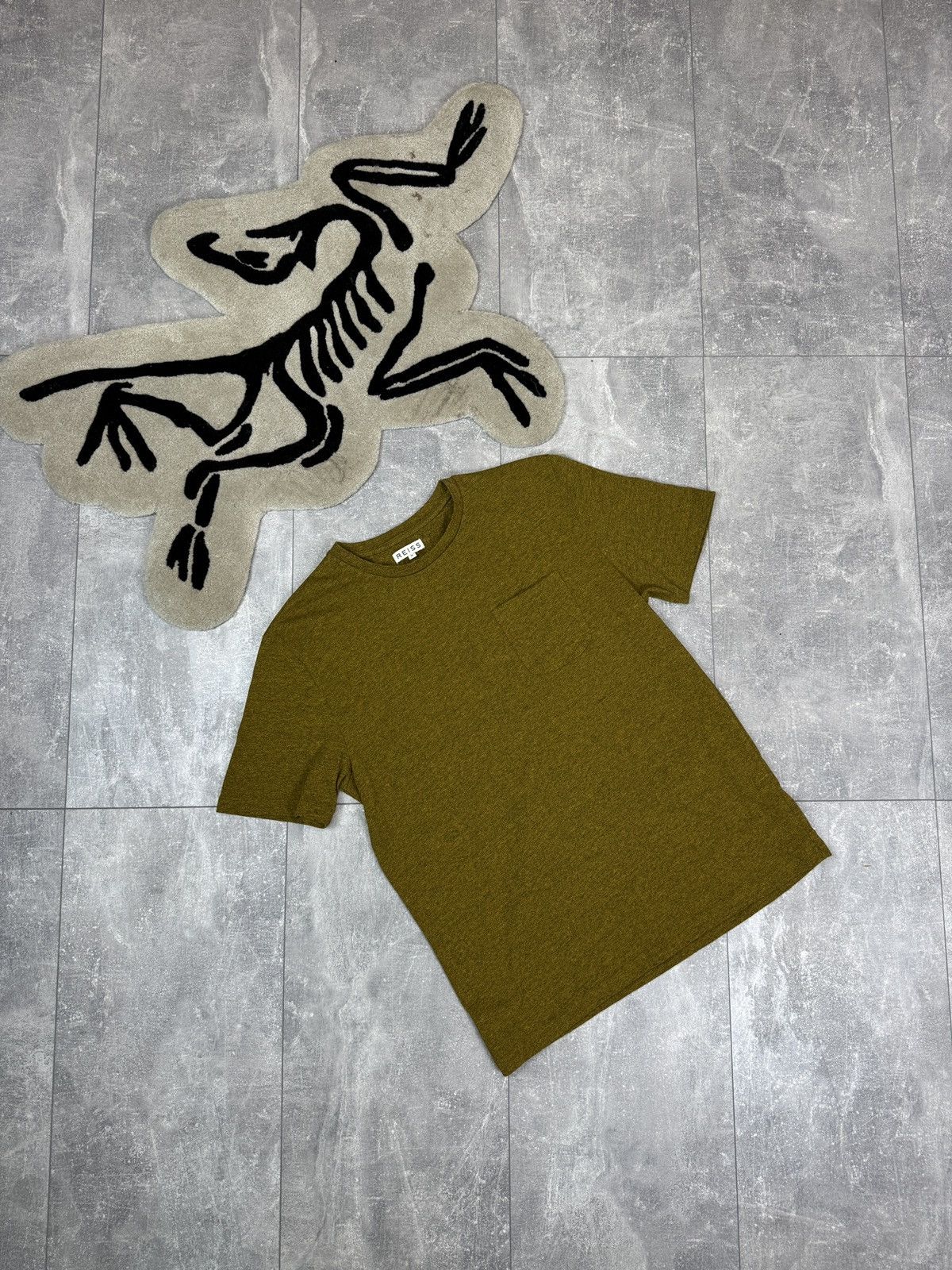 Reiss Mens Vintage Reiss T-shirt basic tee size M Size US M / EU 48-50 / 2 - 1 Thumbnail