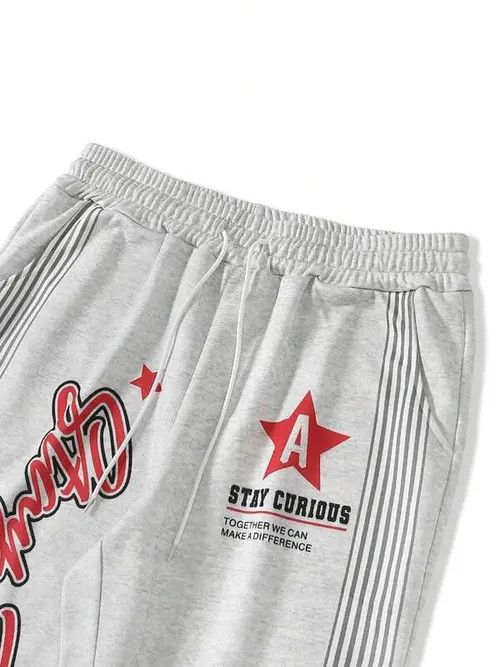 Japanese Brand × Vintage Baggy Loose Y2K Sweatpants Size US 32 / EU 48 - 2 Thumbnail