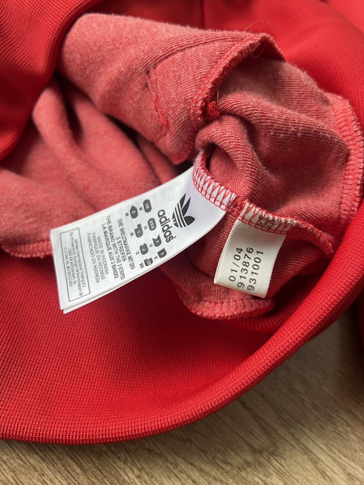 Adidas Adidas Originals Classic Men's Red Full Zip Track Jacket M Size US M / EU 48-50 / 2 - 13 Thumbnail