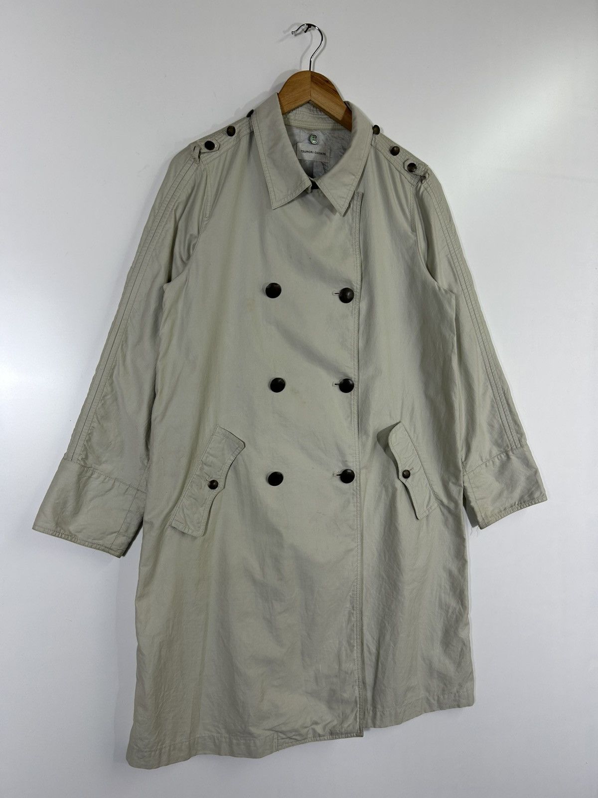 Tsumori Chisato Tsumori Chisato by Issey Miyake Double-Breasted Trench Coat Size M / US 6-8 / IT 42-44 - 2 Thumbnail