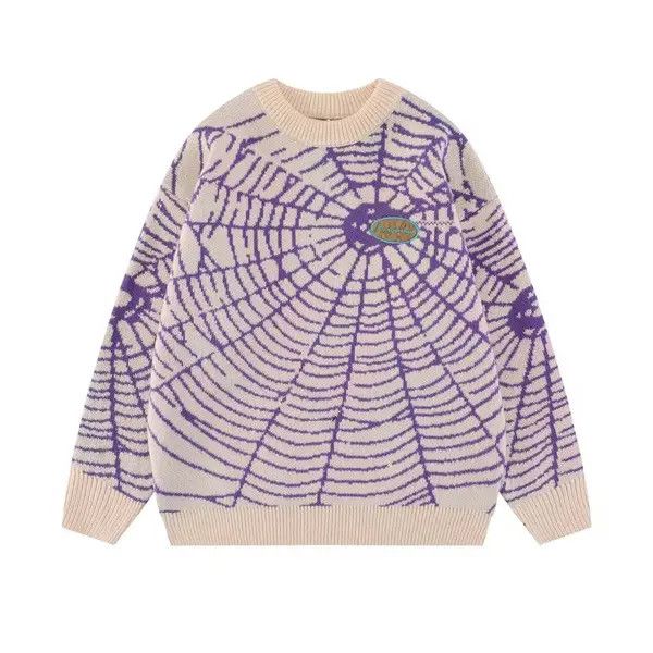 Japanese Brand punk sweater cobweb Size US M / EU 48-50 / 2 - 4 Thumbnail