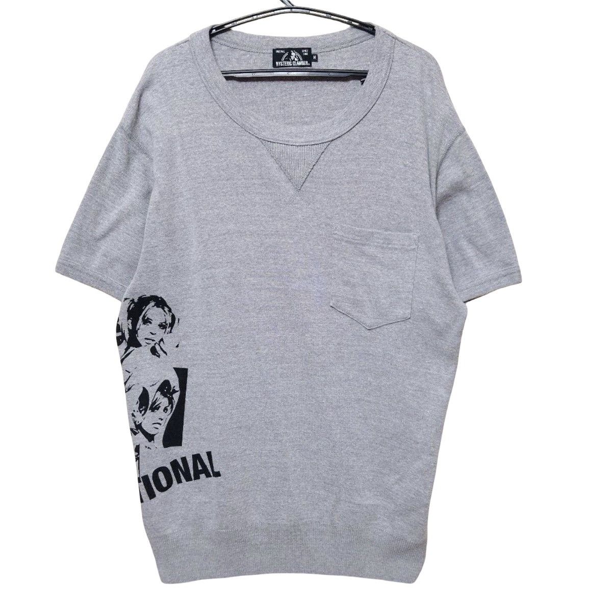 Hysteric Glamour Hysteric Glamour Archival "Hys Girl" Knit Pocket Tee Size US M / EU 48-50 / 2 - 1 Thumbnail