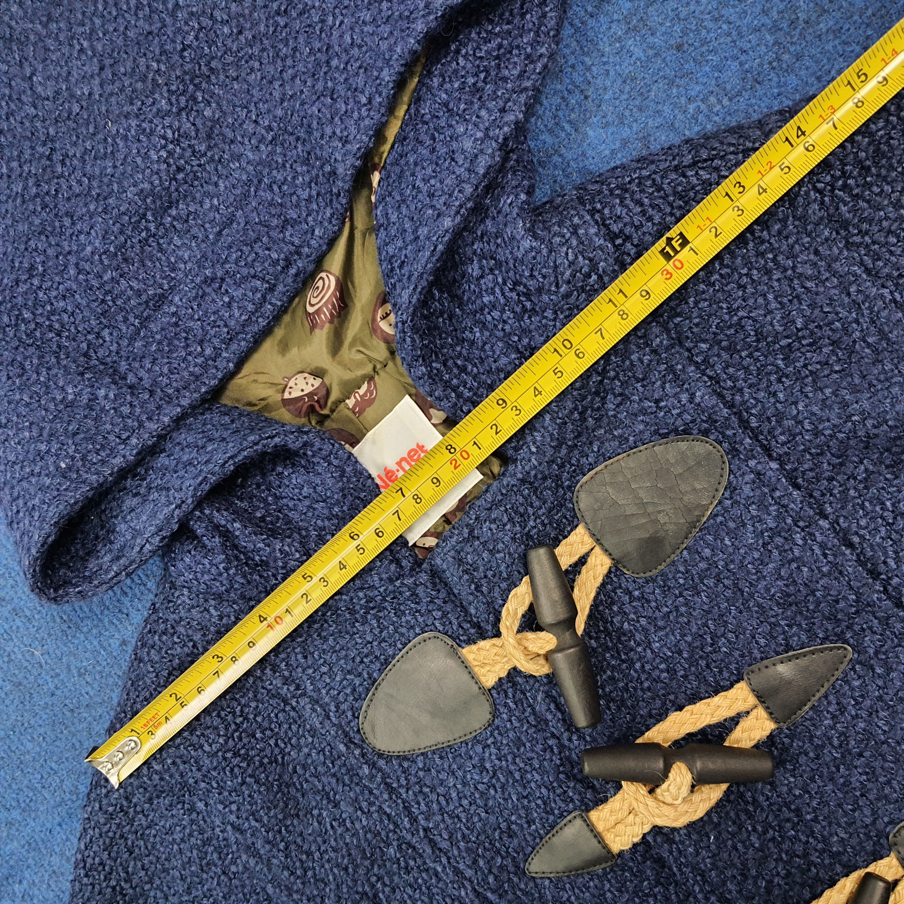 Ne-Net Vintage Né-net by Issey Miyake Duffle Hoodie Jacket C303N5 Size XS / US 0-2 / IT 36-38 - 10 Thumbnail