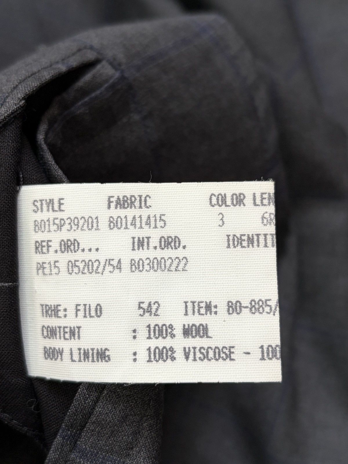 Boggi Boggi Milano x Reda Super 110s Grey Plaid Blazer 48 Size 38R - 7 Thumbnail