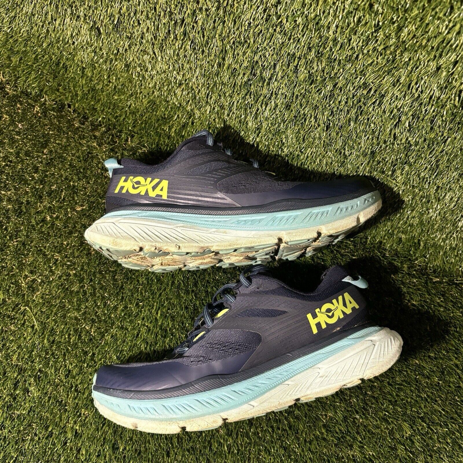 Hoka Size 7 - Hoka One One Stinson 6 Outer Space Blue Glass W Size US 7 / IT 37 - 10 Thumbnail