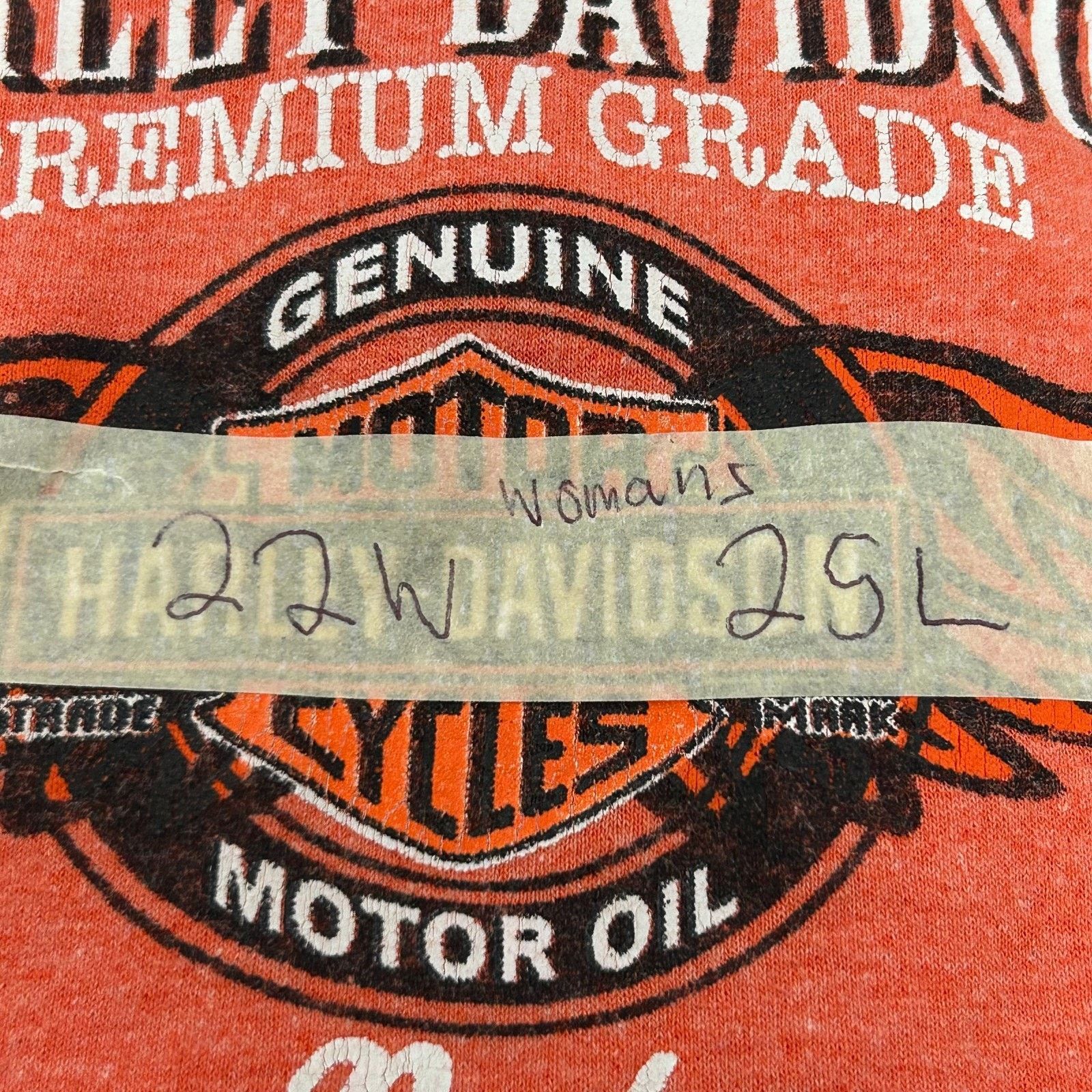 Harley Davidson Harley Davidson Tee Shirt Women XL Red Long Life Superior Size XL / US 12-14 / IT 48-50 - 5 Thumbnail