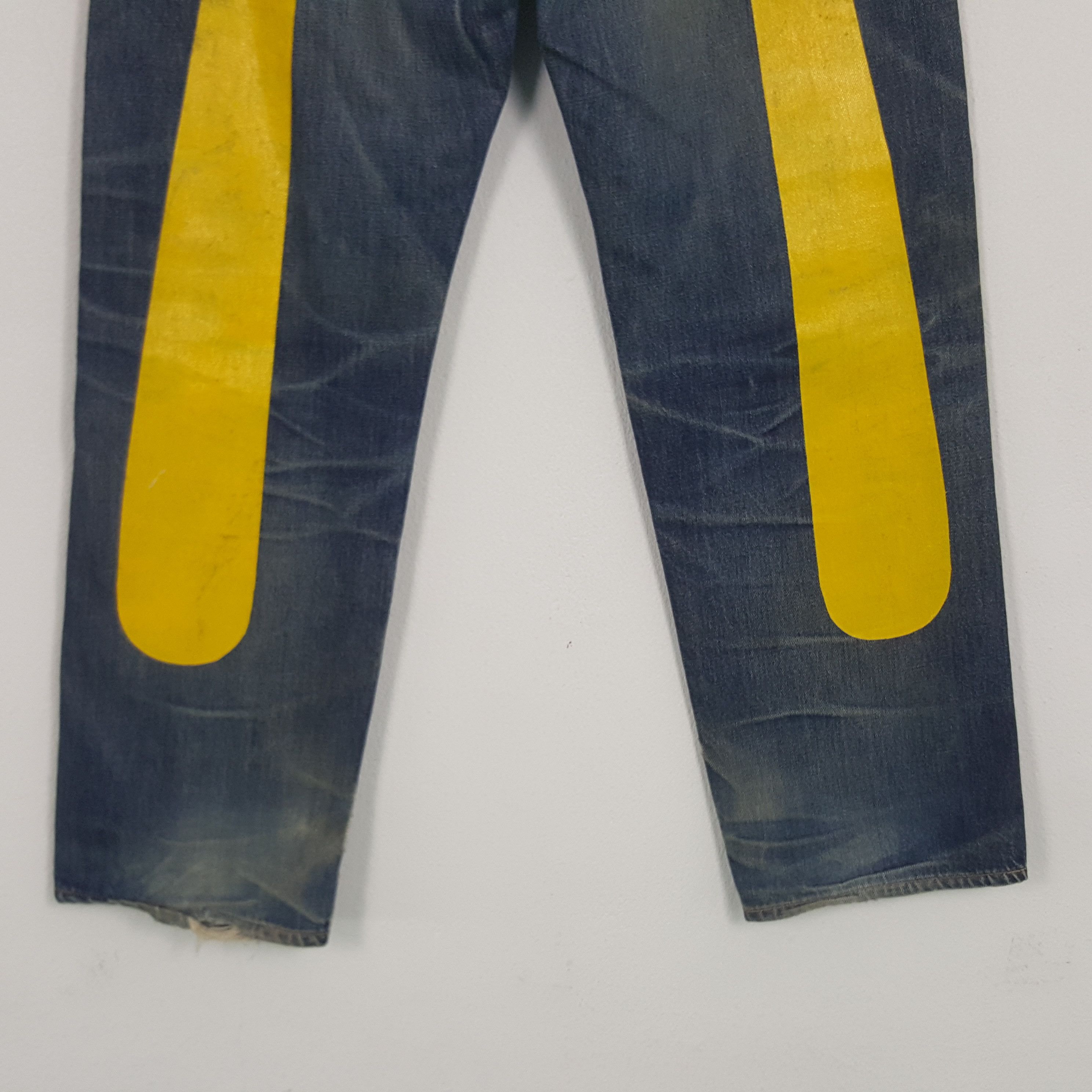 Evisu × Japanese Brand Vintage Evisu Selvedge Custom Art Daicock Denim Jeans Size US 28 / EU 44 - 3 Thumbnail