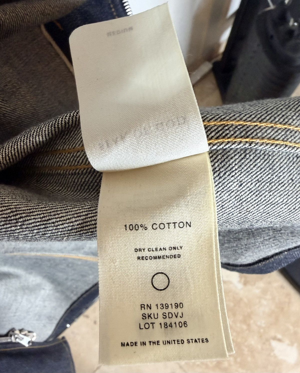 Fear of God Fear of God Selvedge Denim Jacket Size US M / EU 48-50 / 2 - 7 Thumbnail