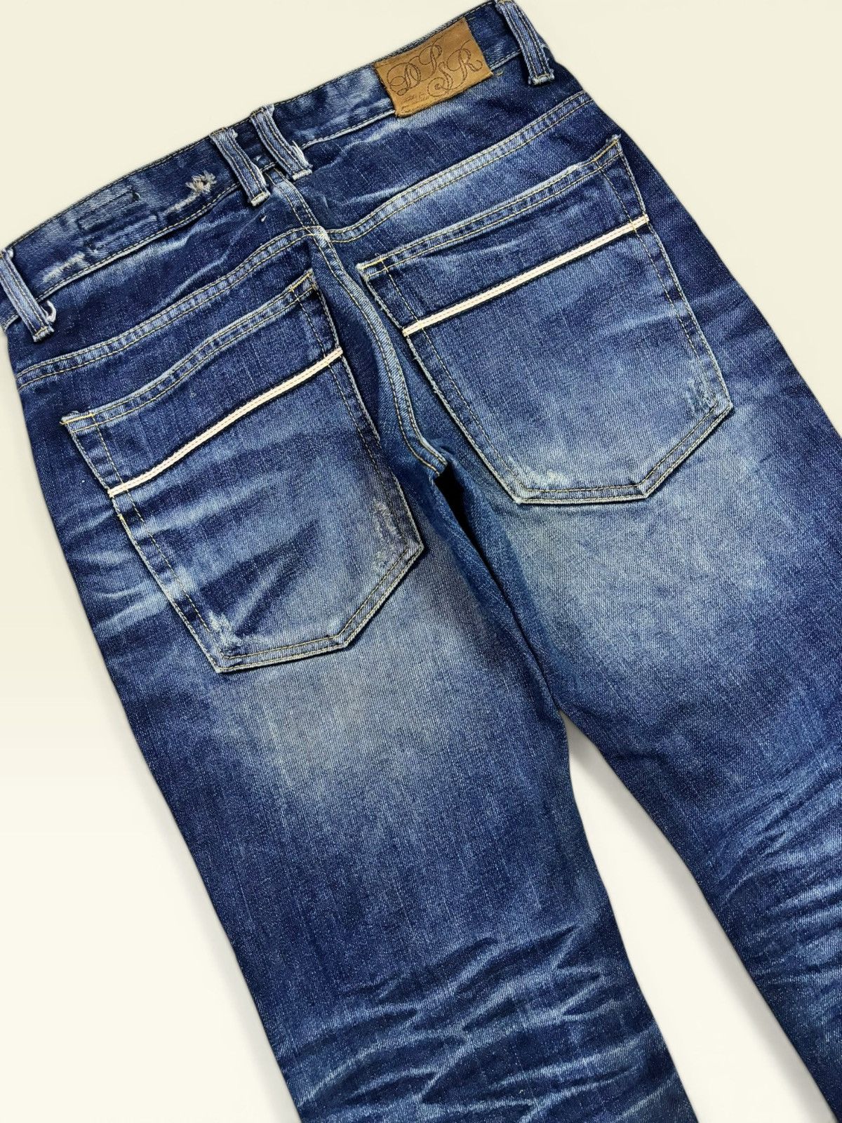 GOSTAR DE FUGA Grunge DPSR Whisker Clawmark Fade Distress Jeans Size US 30 / EU 46 - 8 Thumbnail
