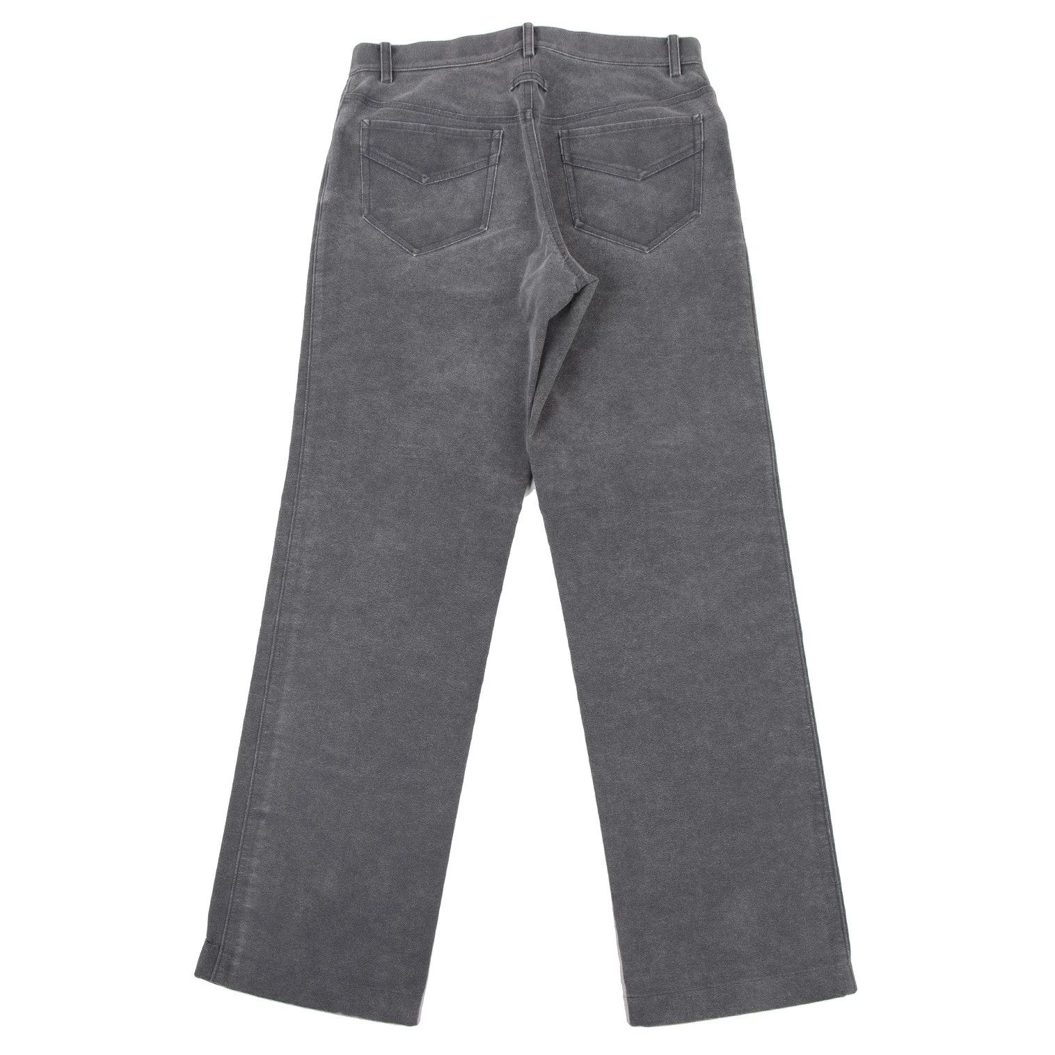 Jean Paul Gaultier Synthetic Suede Pants in Gray Size 52 Size US 36 / EU 52 - 13 Thumbnail