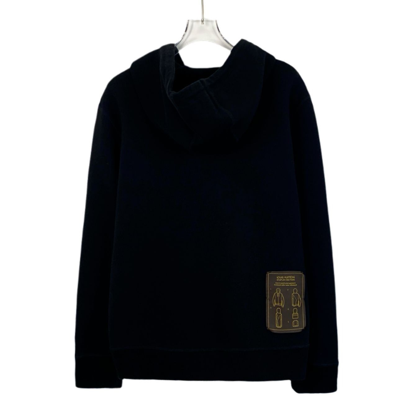 Louis Vuitton Louis Vuitton Staples Edition Black Hooded Zipper Sweatshirt Size US M / EU 48-50 / 2 - 8 Thumbnail