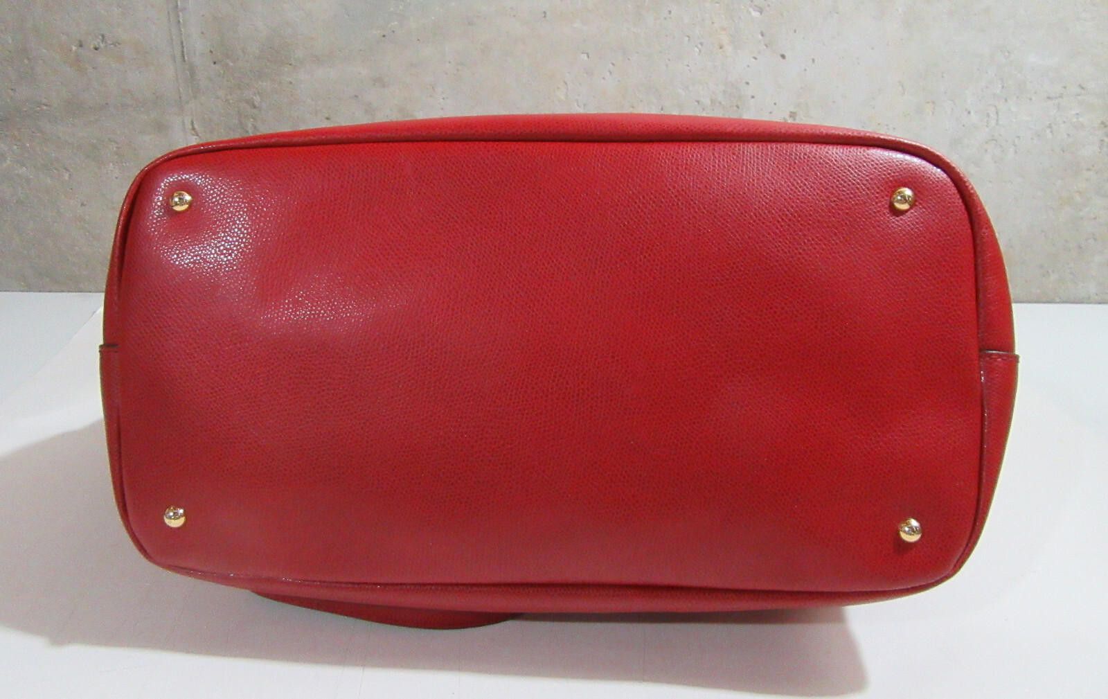 Lauren Ralph Lauren Lauren Ralph Lauren Whitby Leather Pocket Tote Purse Handbag Size ONE SIZE - 6 Thumbnail