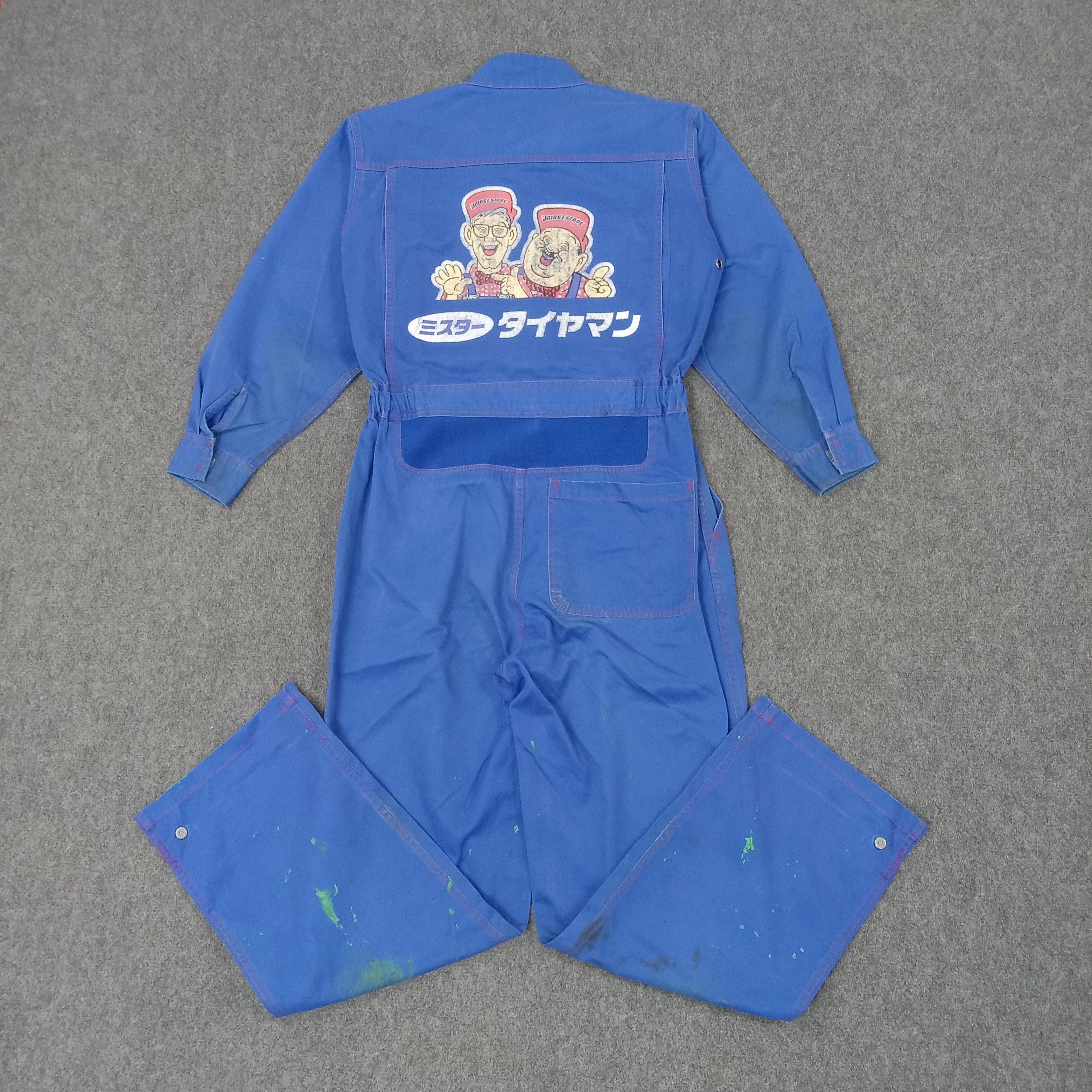 Vintage Bridgestone Formula One Racing Team Coverall Jacket C214N28 Size US S / EU 44-46 / 1 - 1 Thumbnail