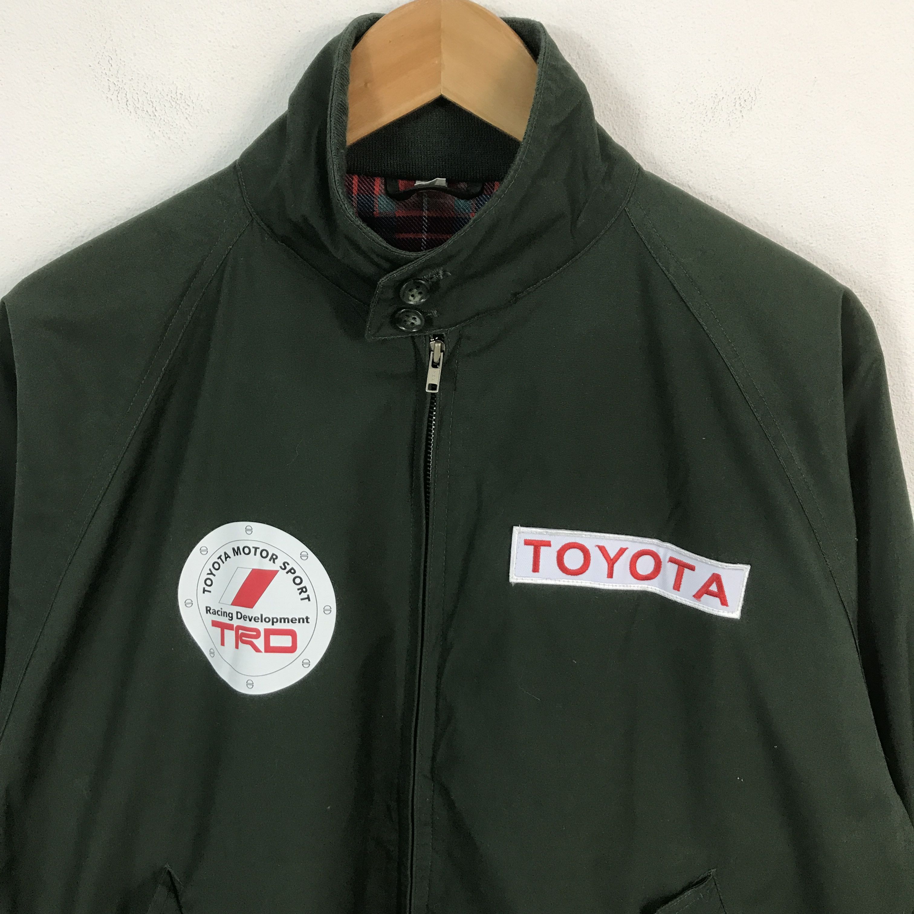 Japanese Brand Vtg toyota motorsports racing development trd jacket Size US L / EU 52-54 / 3 - 3 Thumbnail