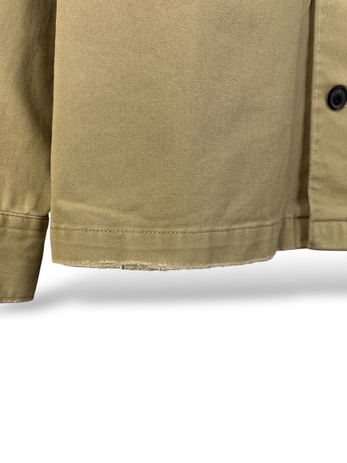 Allsaints Allsaints Encamp Distressed Heavy Shirt L/S Jacket Overshirt Size US S / EU 44-46 / 1 - 11 Thumbnail
